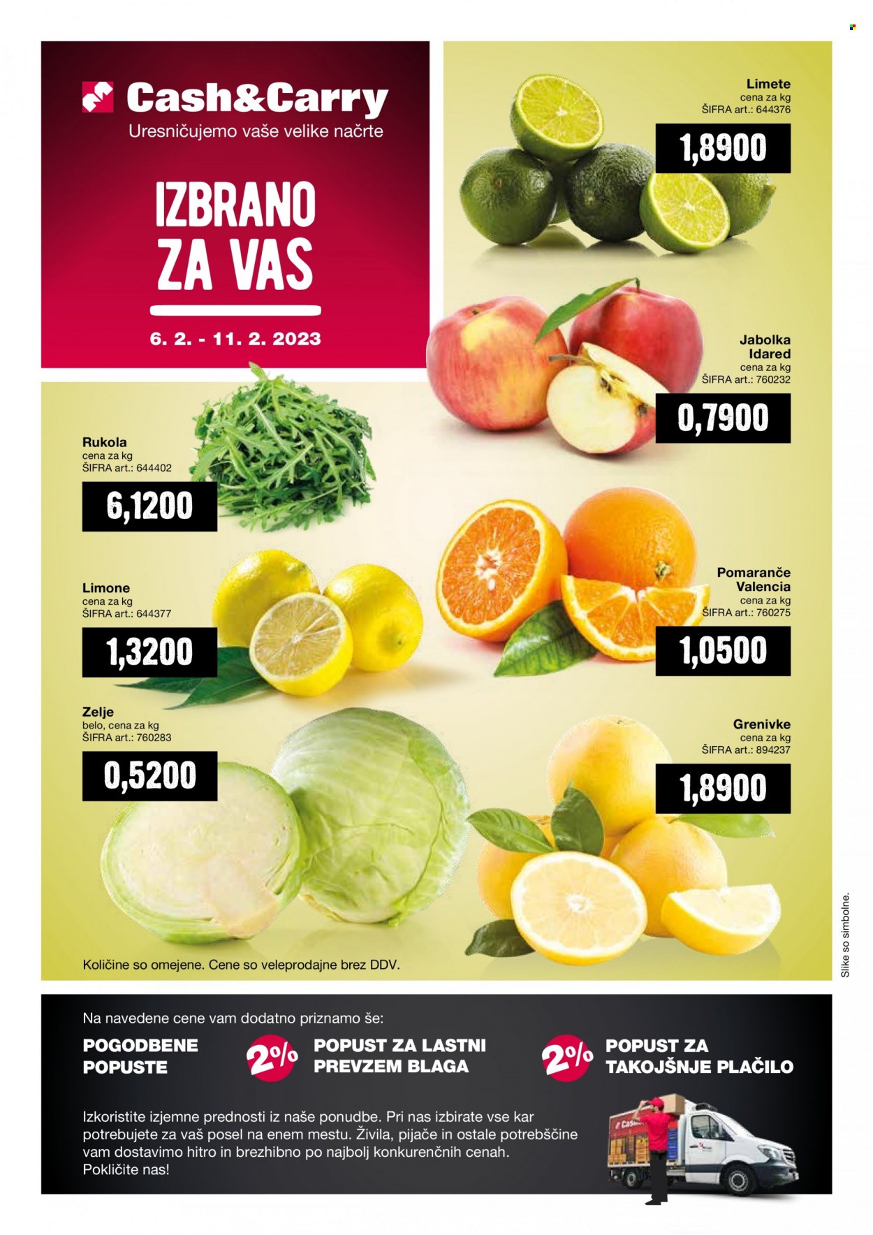 Mercator Cash & Carry katalog - 6.2.2023 - 11.2.2023. Stran 1