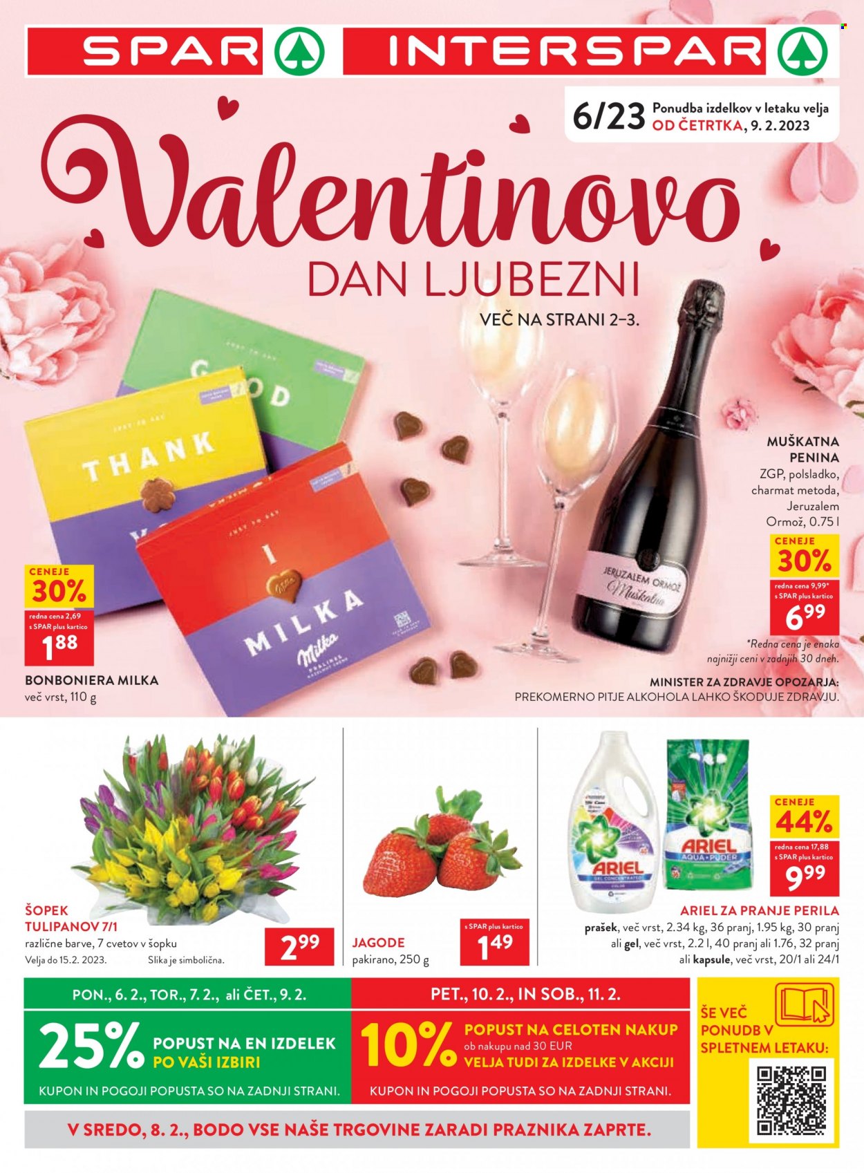 SPAR katalog - 9.2.2023 - 21.2.2023. Stran 1