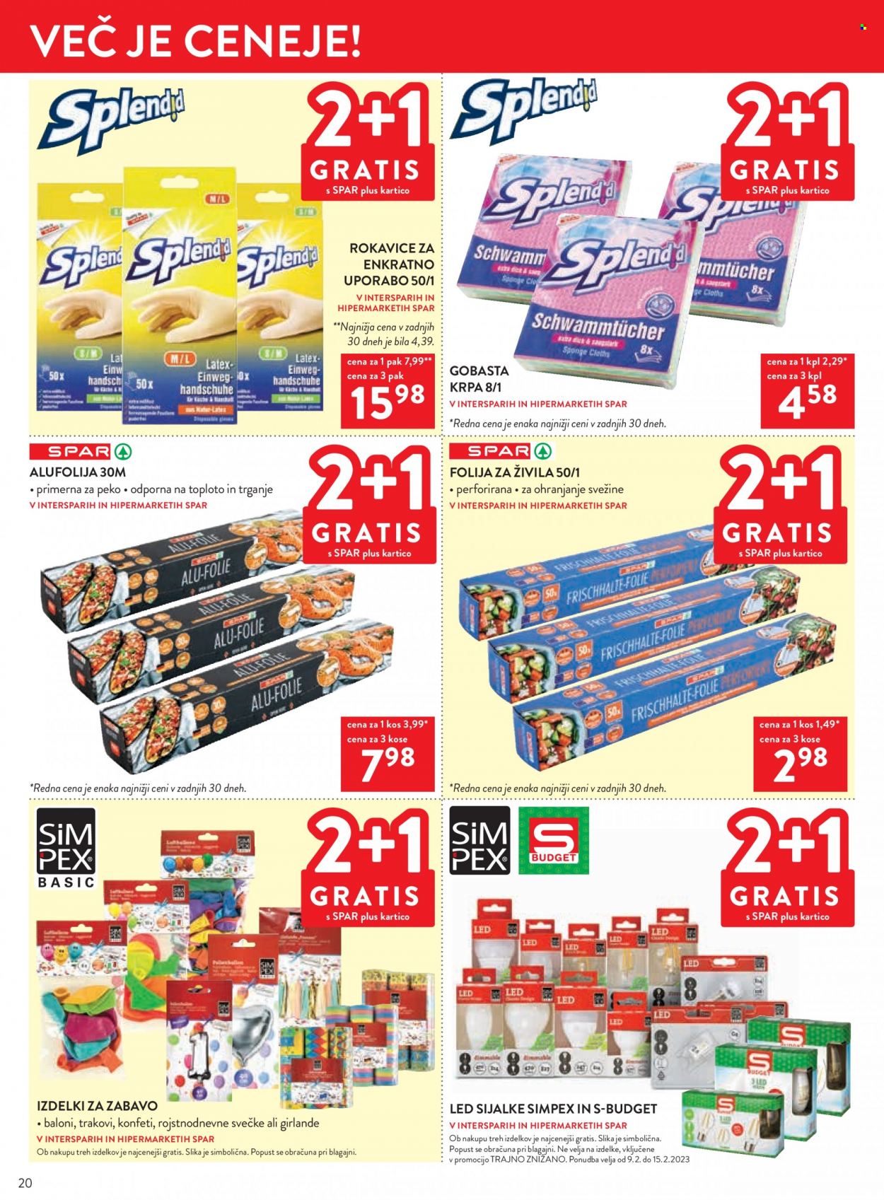 SPAR katalog - 9.2.2023 - 21.2.2023. Stran 22