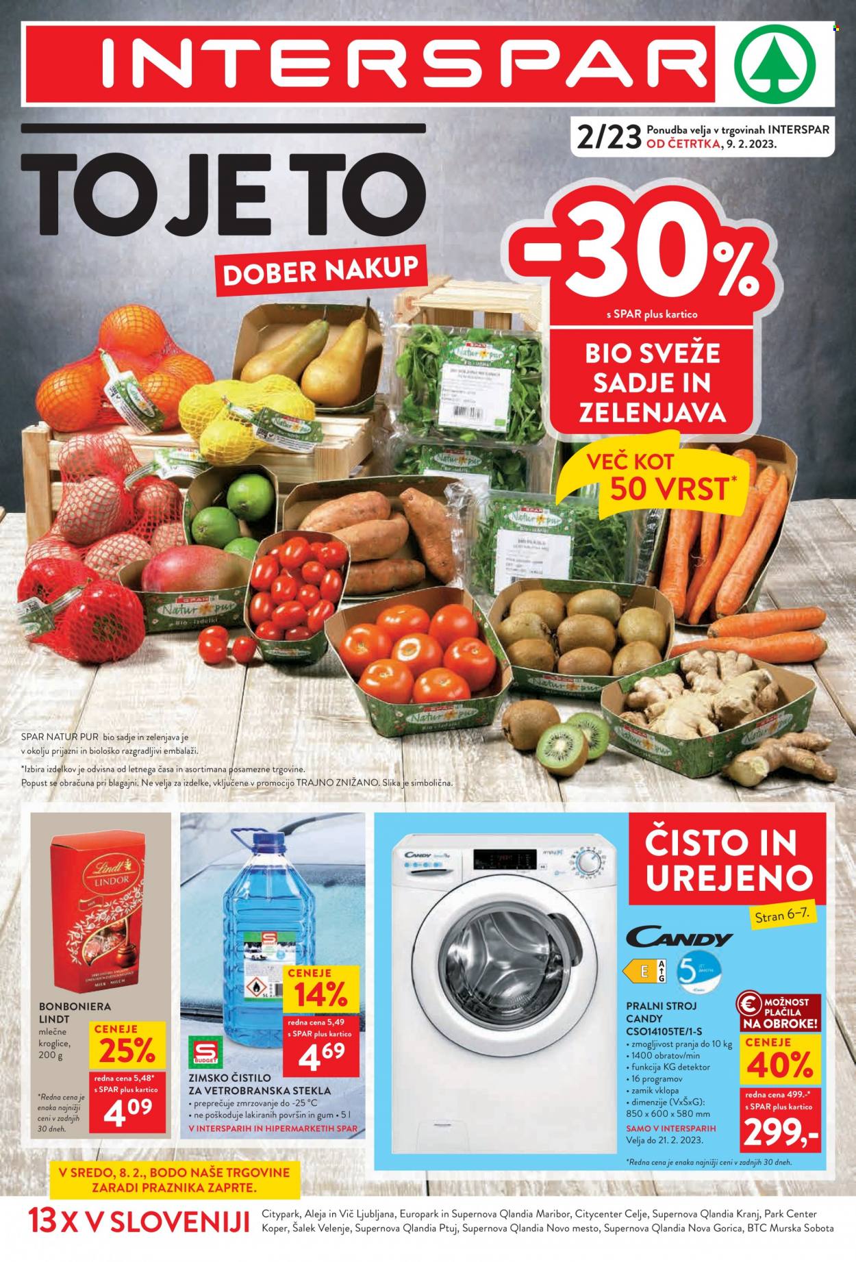 INTERSPAR katalog - 9.2.2023 - 21.2.2023. Stran 1