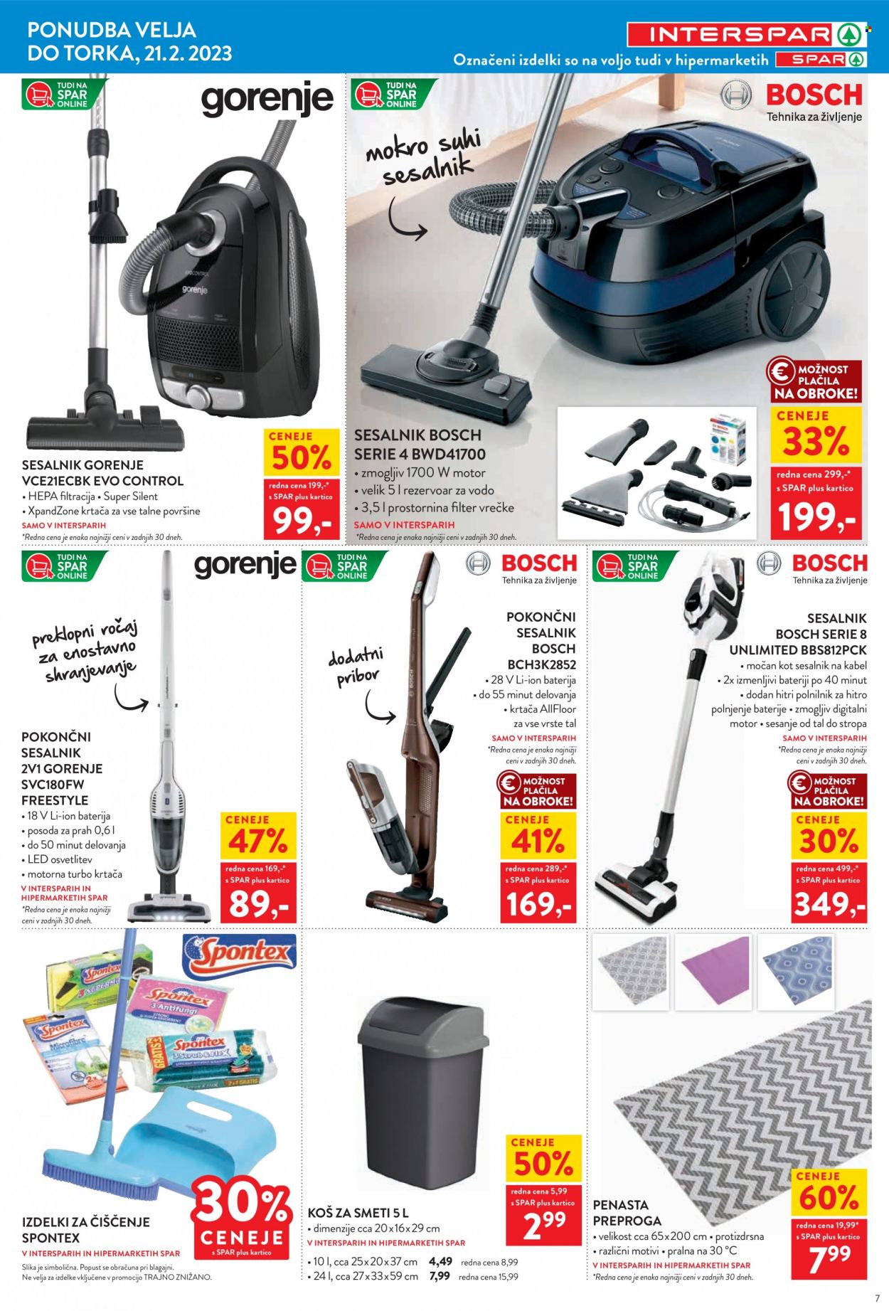 INTERSPAR katalog - 9.2.2023 - 21.2.2023. Stran 7