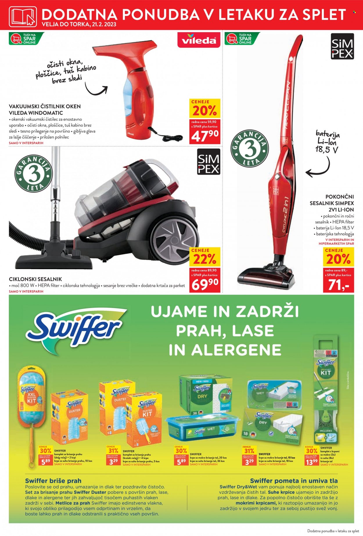 INTERSPAR katalog - 9.2.2023 - 21.2.2023. Stran 8
