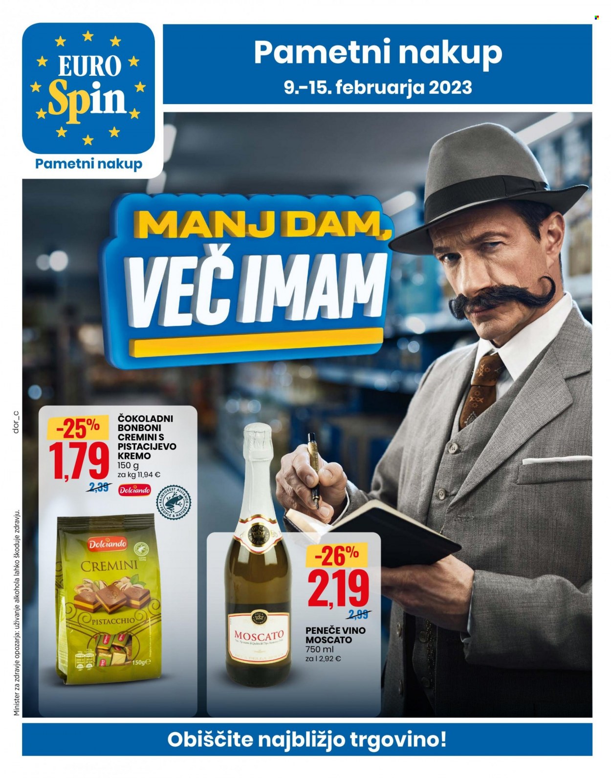 EuroSpin katalog - 9.2.2023 - 15.2.2023. Stran 1