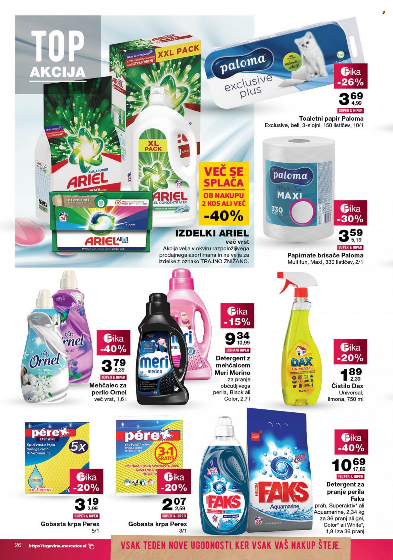 Mercator katalog - 9.2.2023 - 15.2.2023. Stran 26
