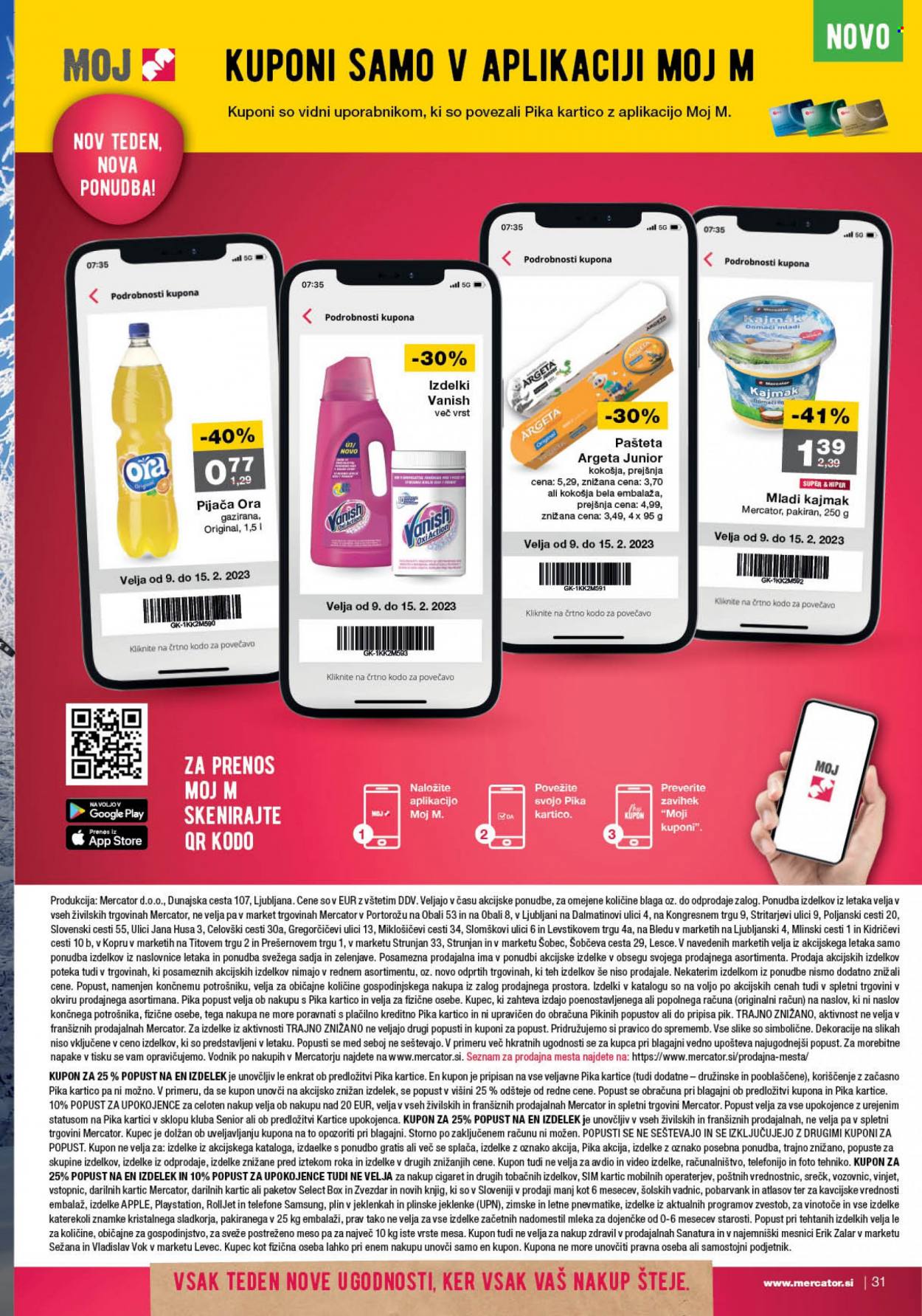 Mercator katalog - 9.2.2023 - 15.2.2023. Stran 31