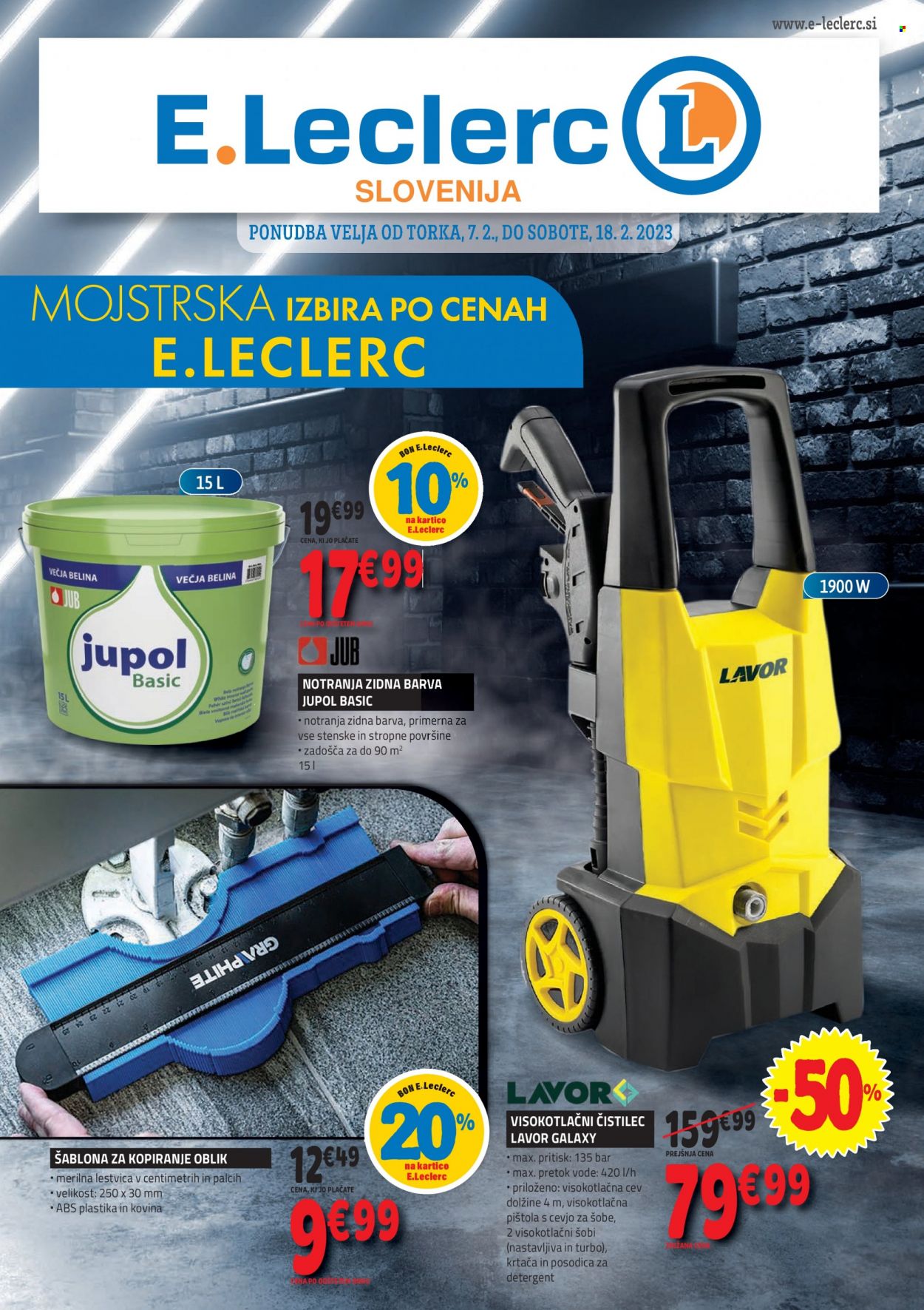 E.Leclerc katalog - 7.2.2023 - 18.2.2023. Stran 1