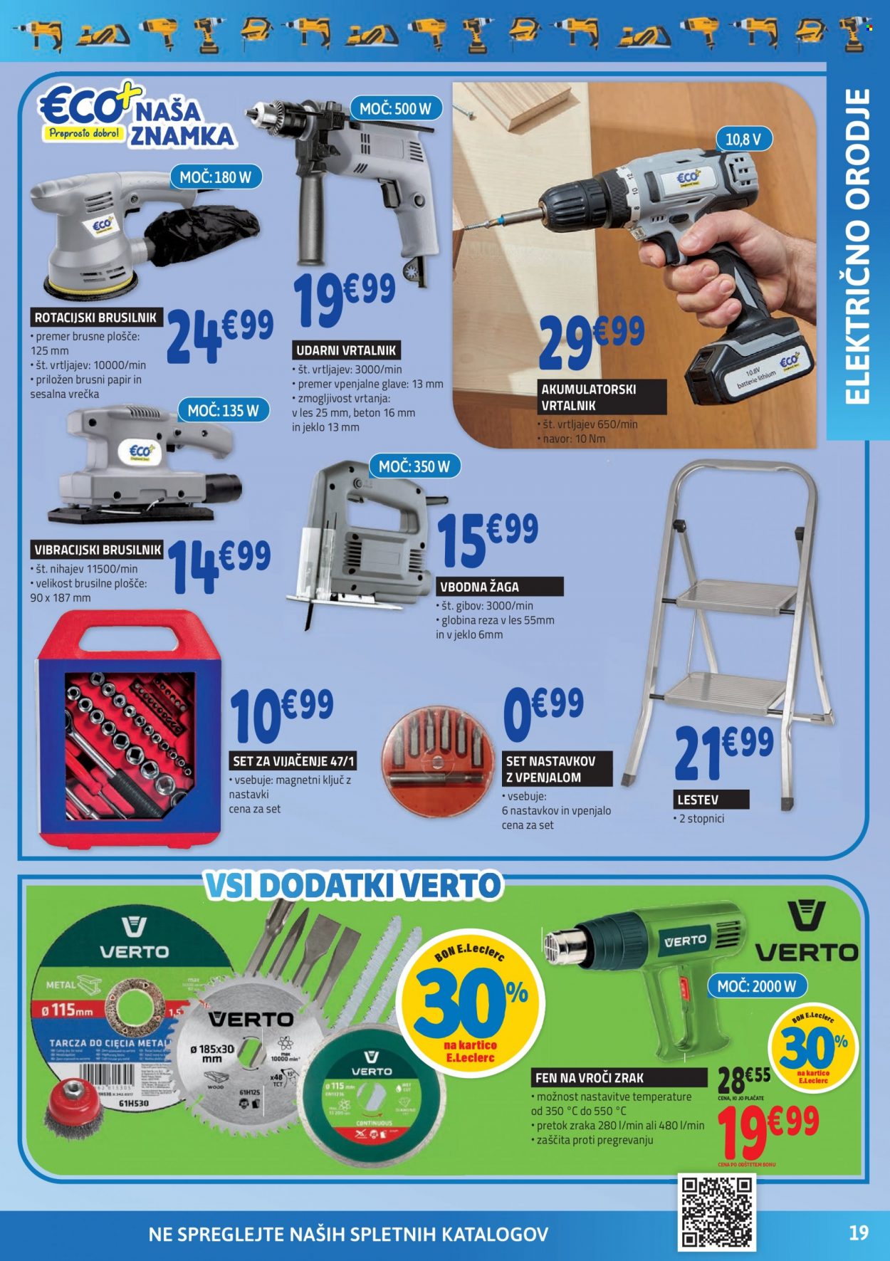 E.Leclerc katalog - 7.2.2023 - 18.2.2023. Stran 19