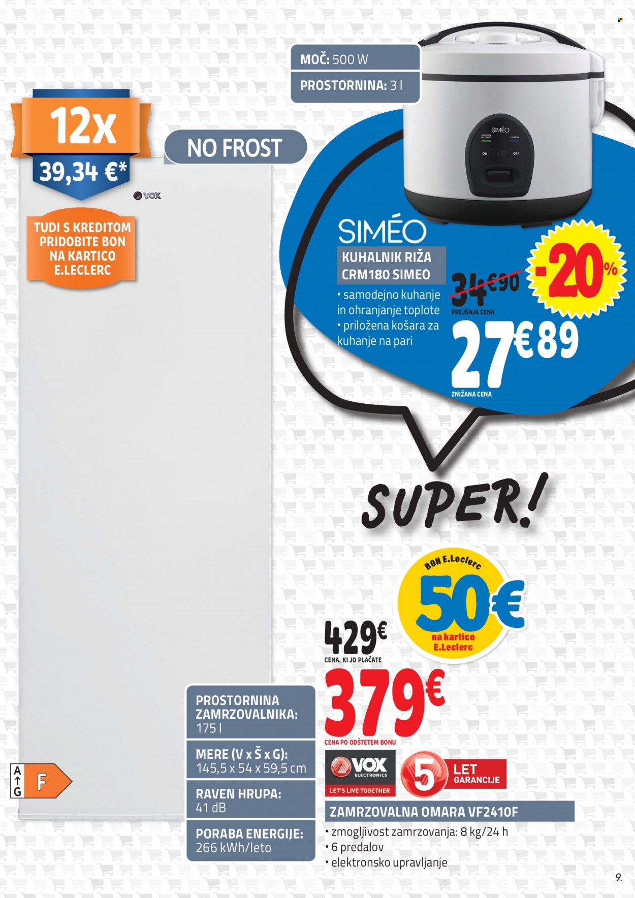 E.Leclerc katalog - 7.2.2023 - 18.2.2023. Stran 9