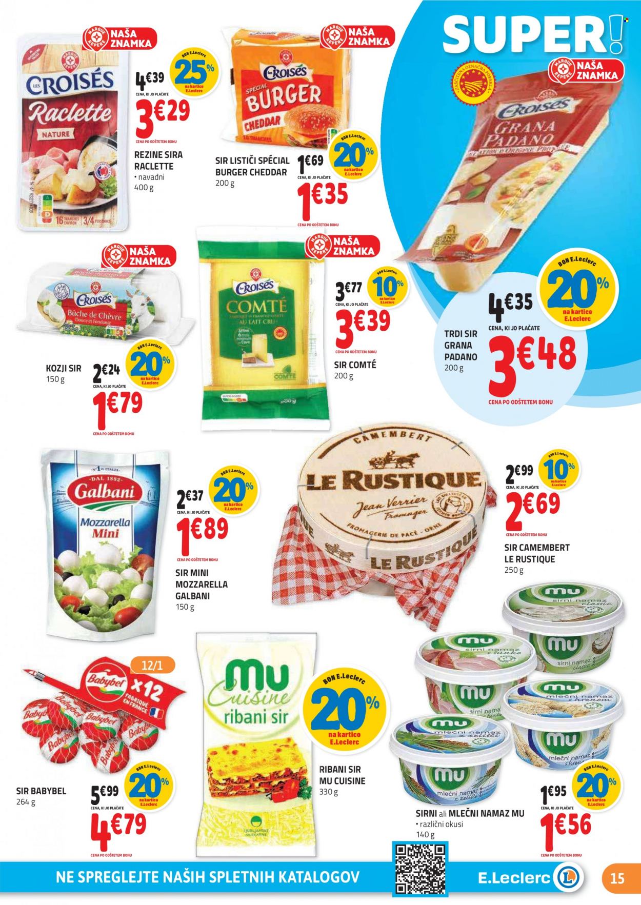 E.Leclerc katalog - 7.2.2023 - 18.2.2023. Stran 15