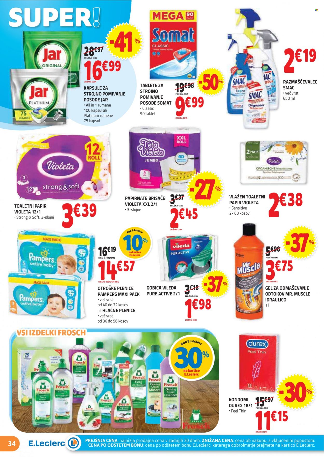 E.Leclerc katalog - 7.2.2023 - 18.2.2023. Stran 34