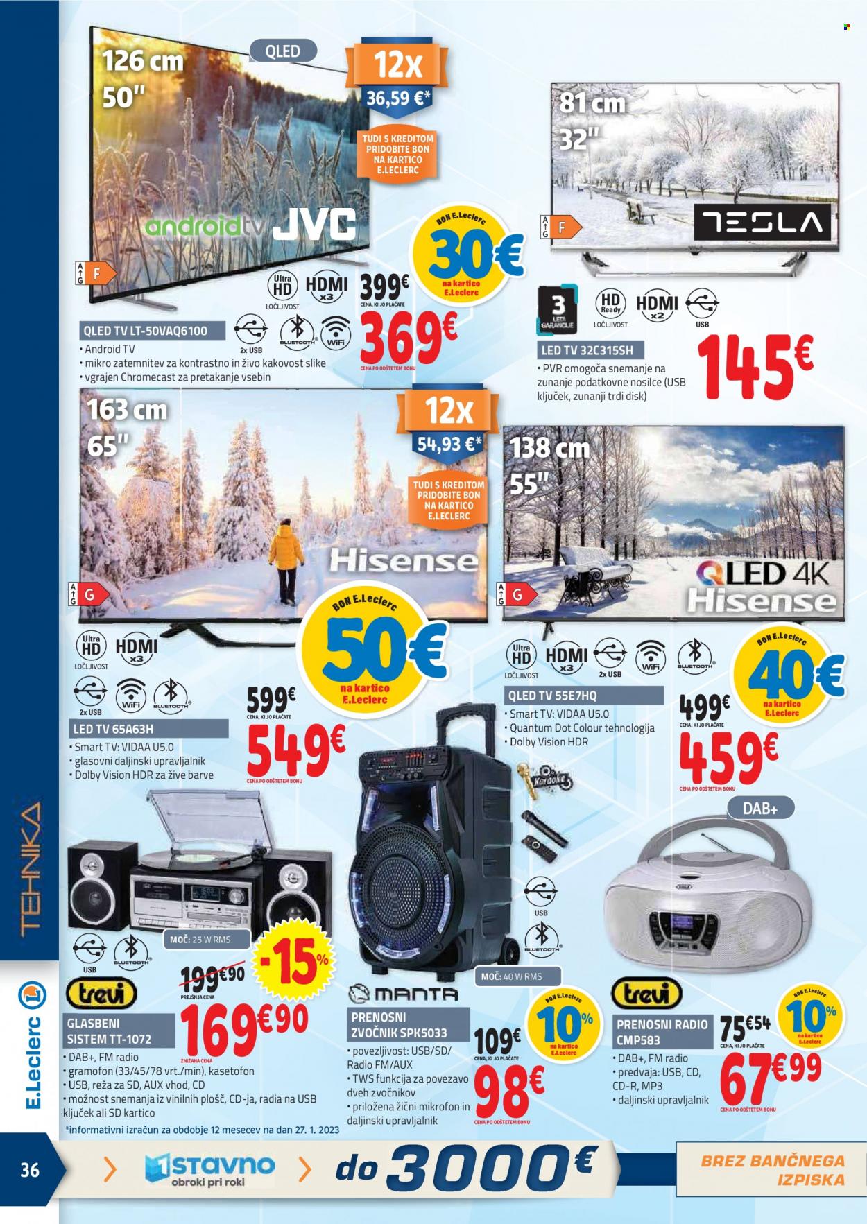 E.Leclerc katalog - 7.2.2023 - 18.2.2023. Stran 36