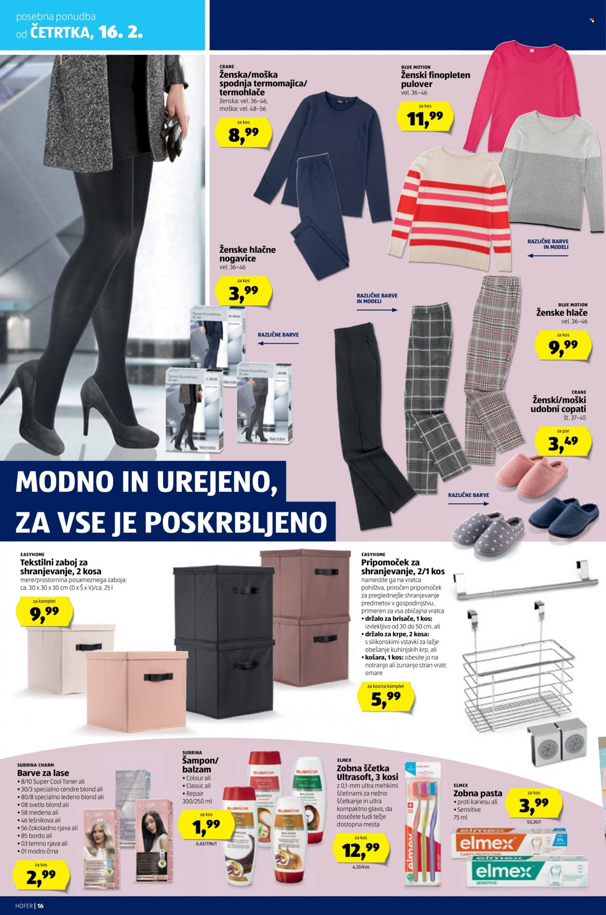 Hofer katalog - 9.2.2023 - 18.2.2023. Stran 16