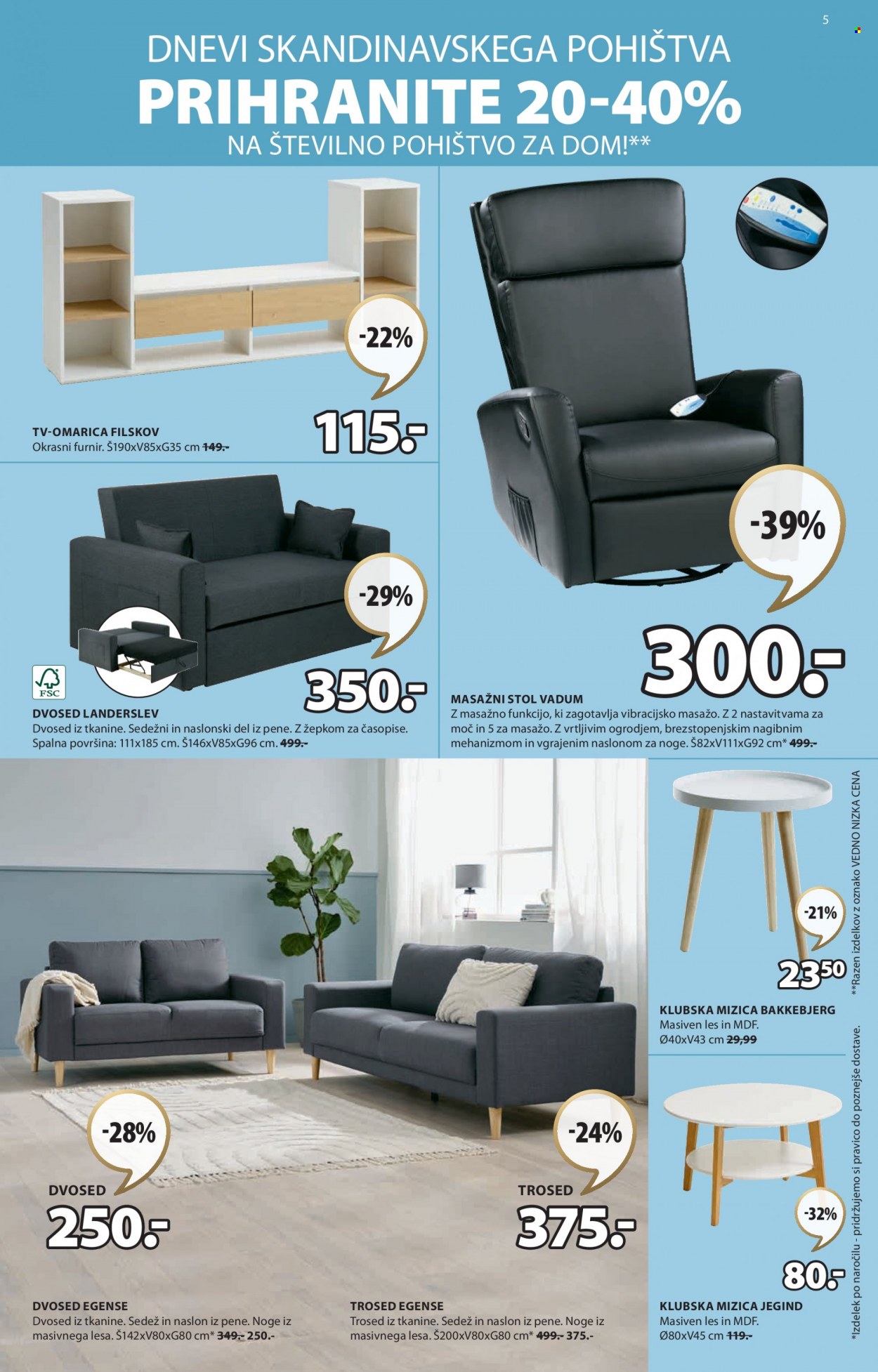 JYSK katalog - 9.2.2023 - 12.3.2023. Stran 5