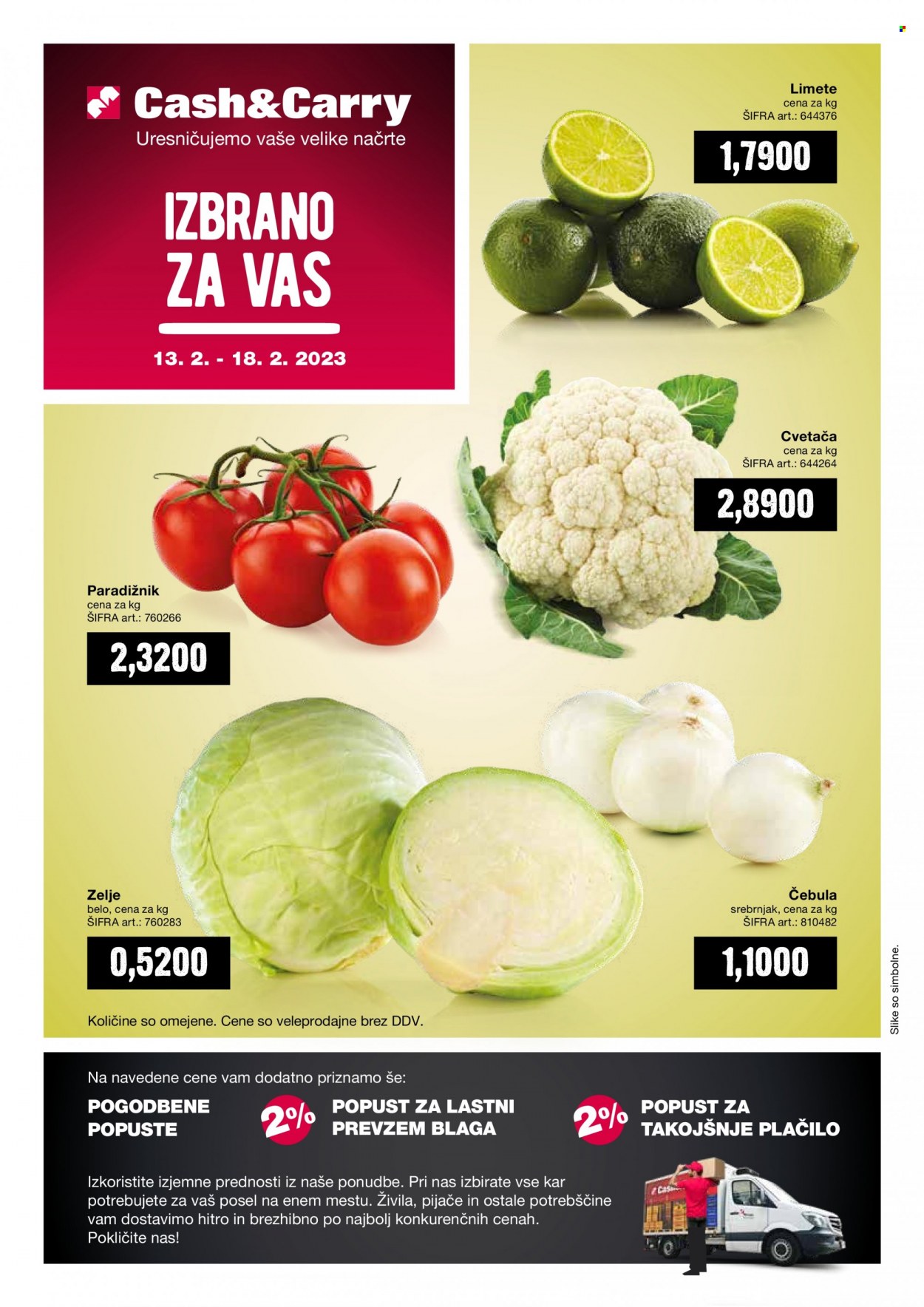 Mercator Cash & Carry katalog - 13.2.2023 - 18.2.2023. Stran 1