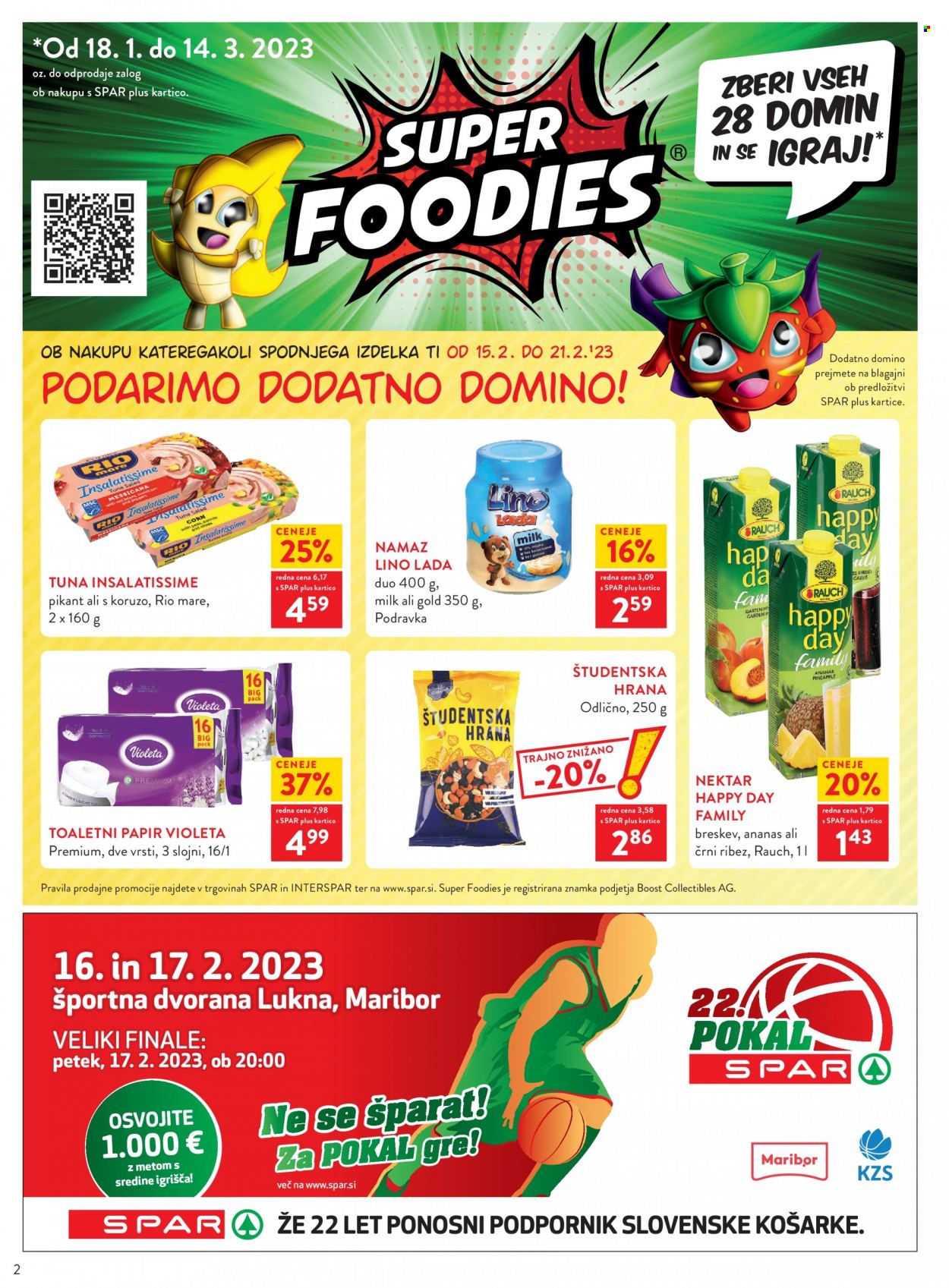 SPAR katalog - 15.2.2023 - 21.2.2023. Stran 2