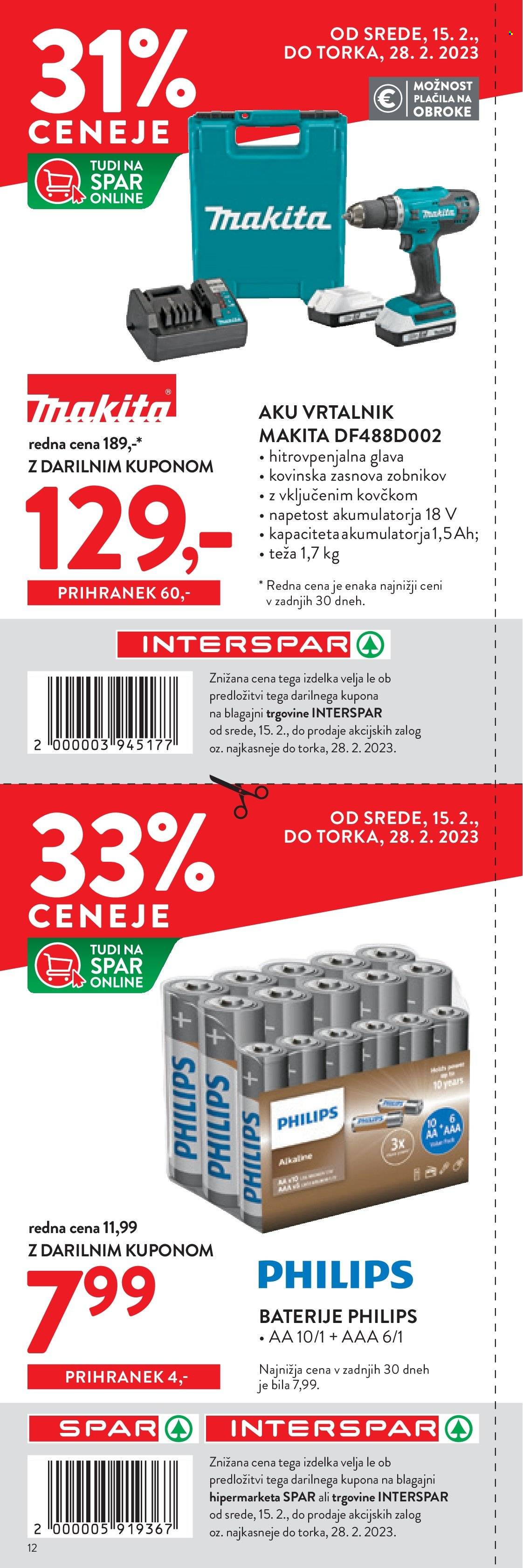 SPAR katalog - 15.2.2023 - 28.2.2023. Stran 12