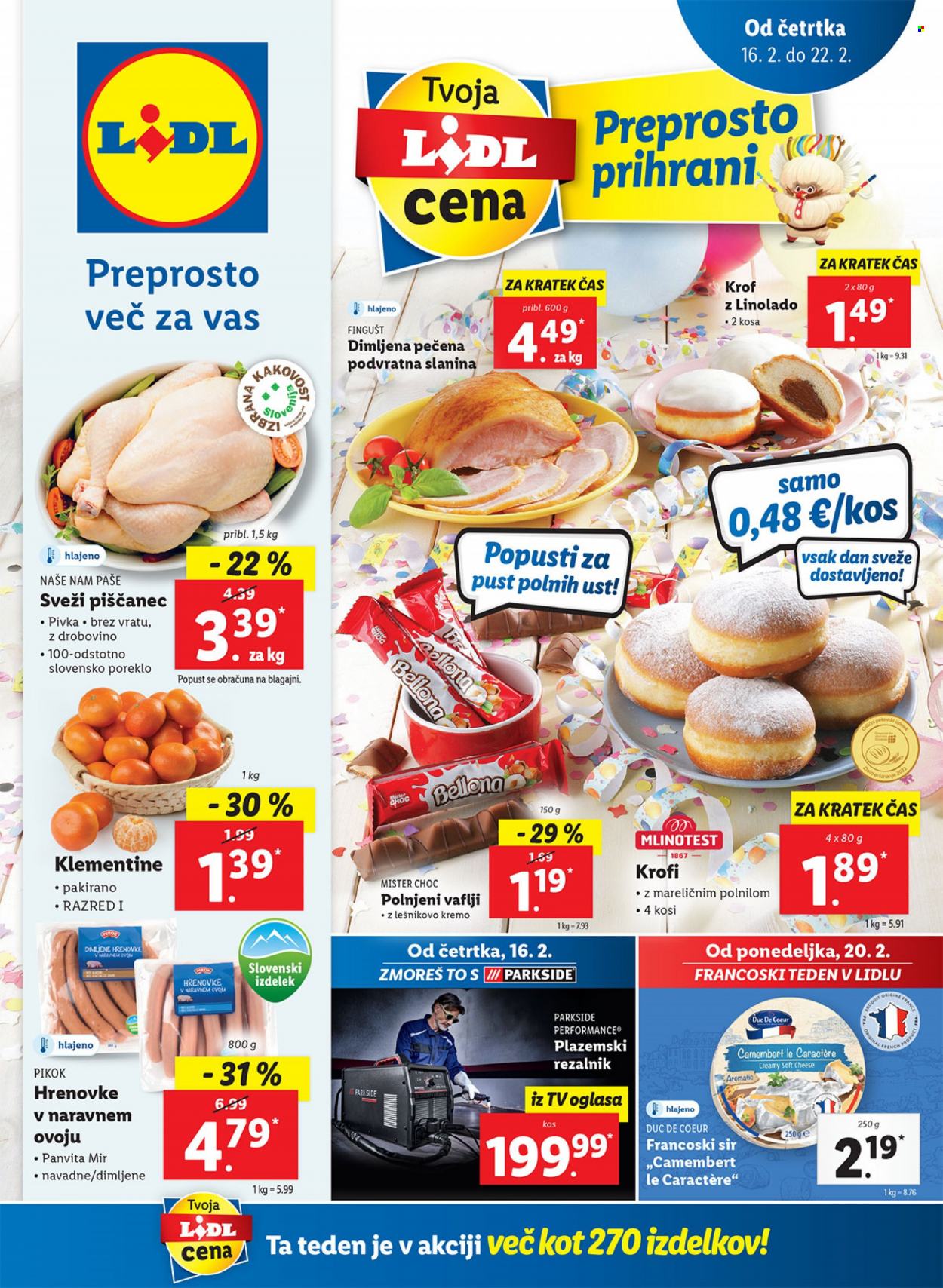 Lidl katalog - 16.2.2023 - 22.2.2023. Stran 1