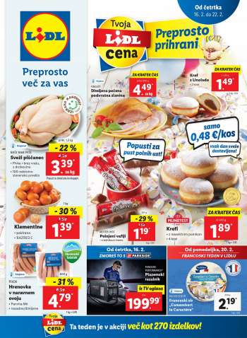 Lidl katalog - 16.2.2023 - 22.2.2023.