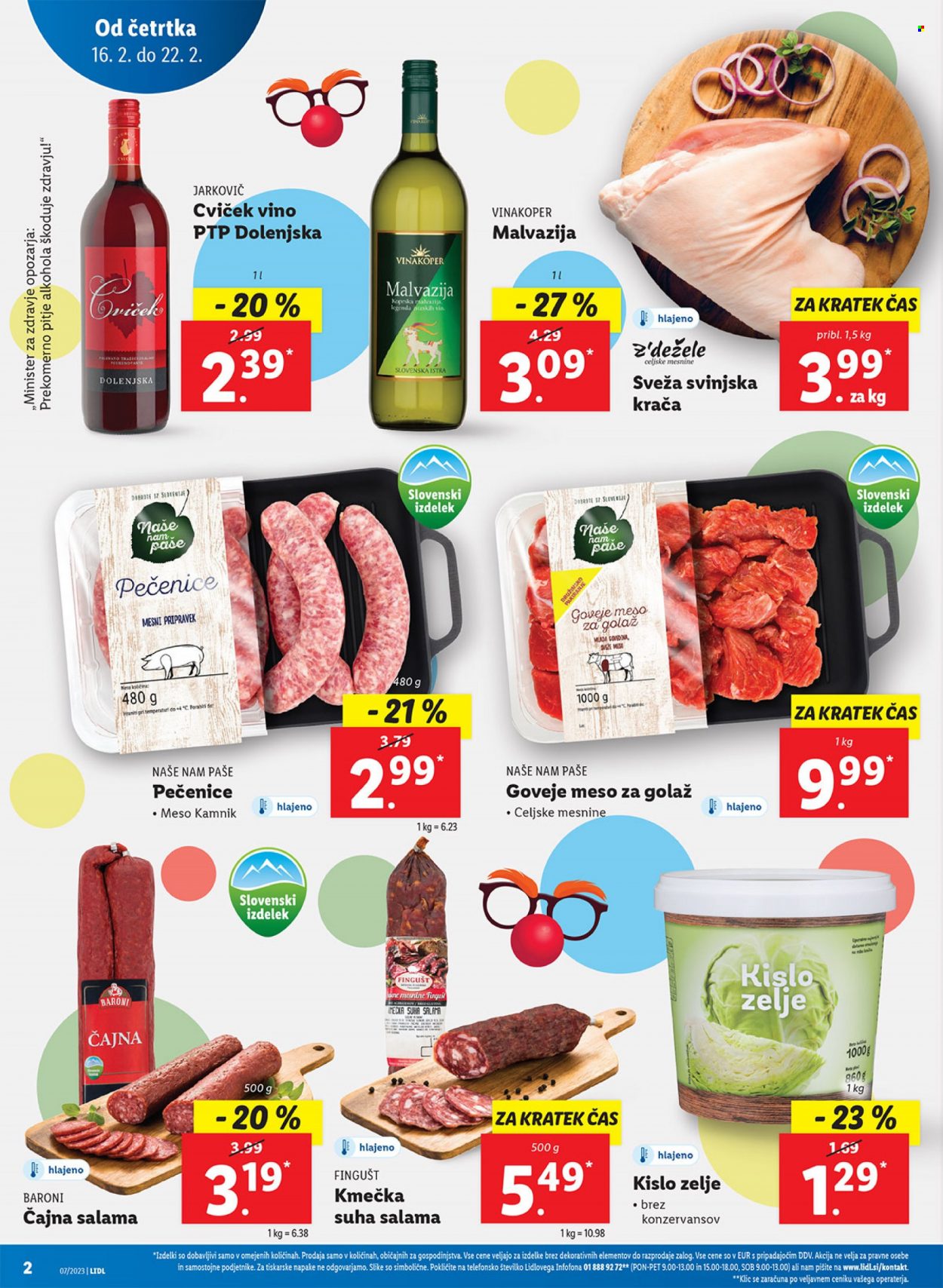 Lidl katalog - 16.2.2023 - 22.2.2023. Stran 2