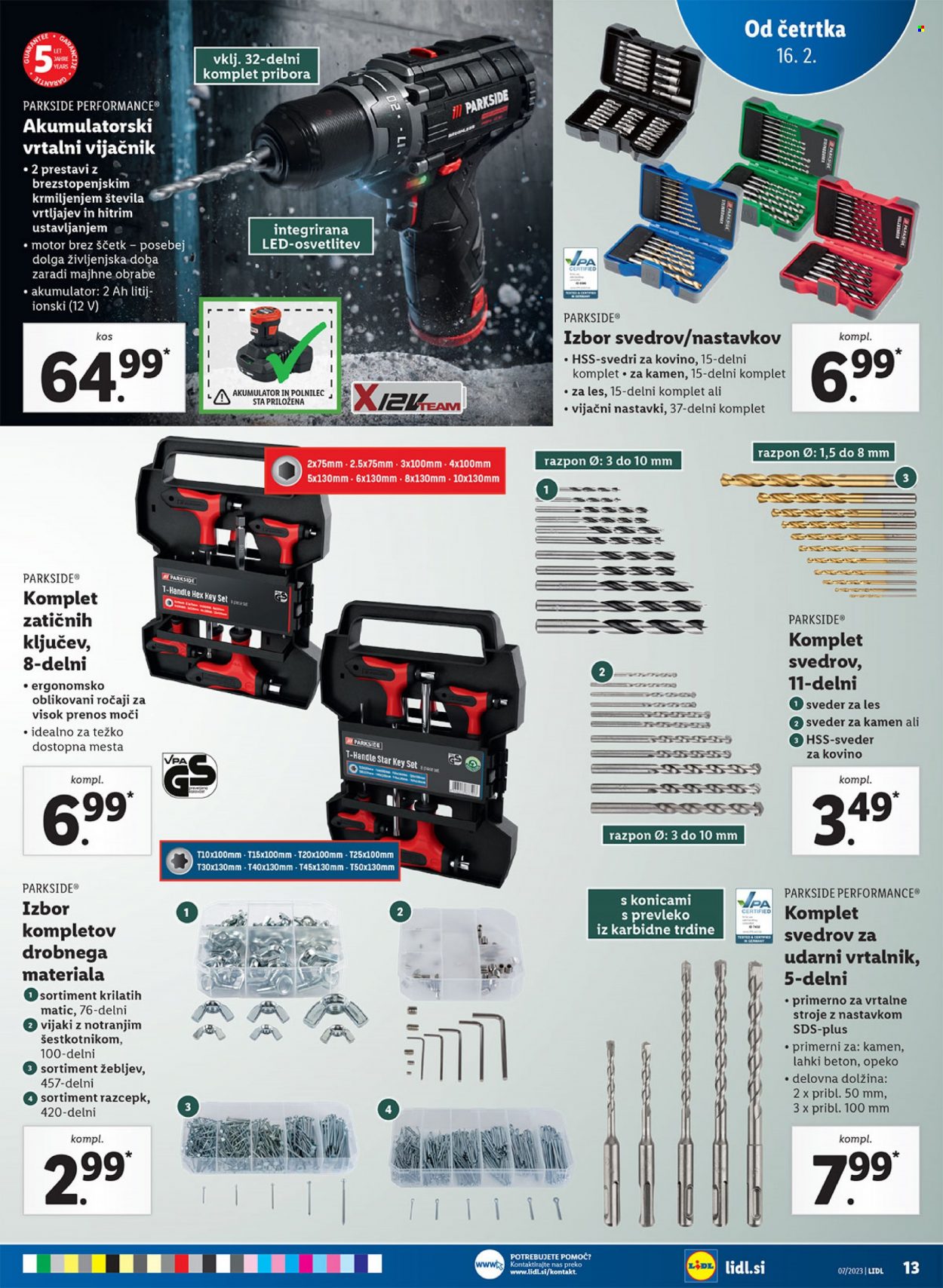 Lidl katalog - 16.2.2023 - 22.2.2023. Stran 23