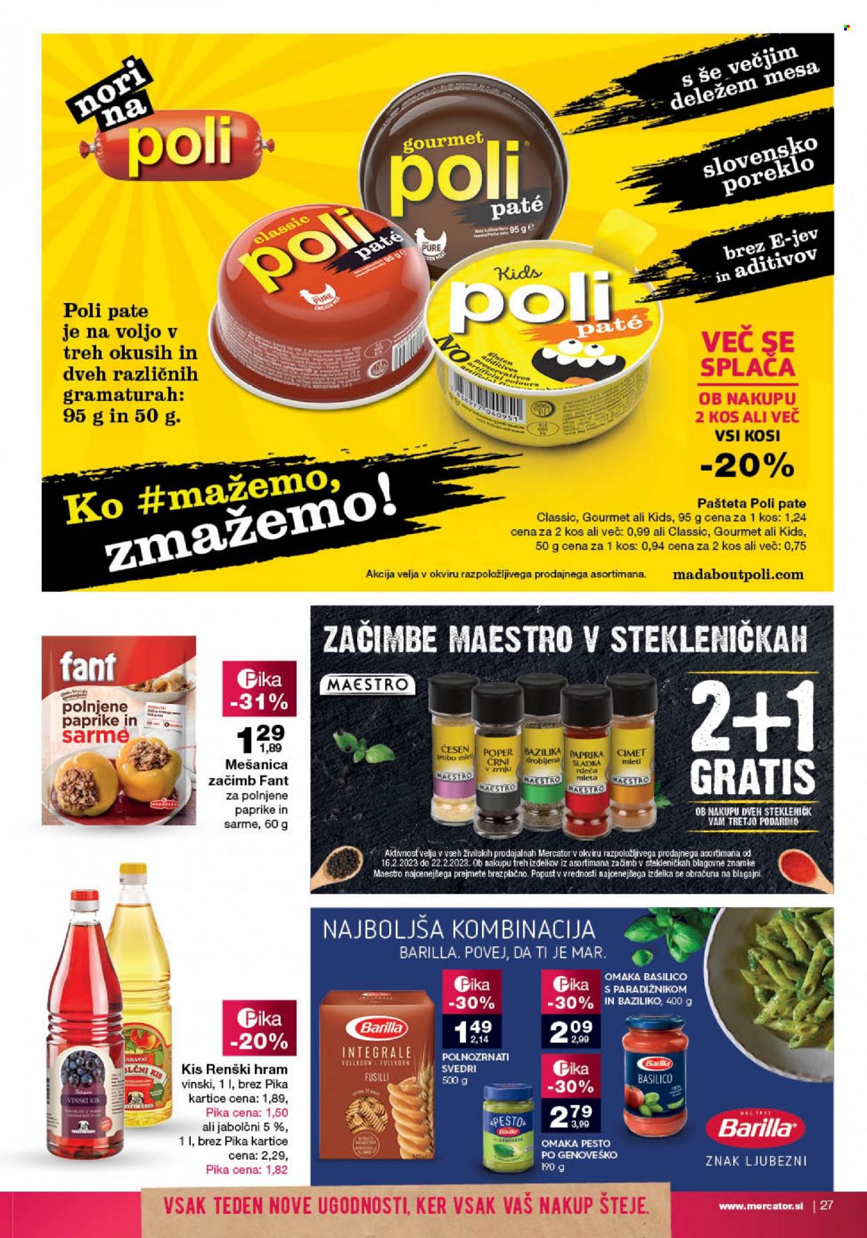 Mercator katalog - 16.2.2023 - 22.2.2023. Stran 27