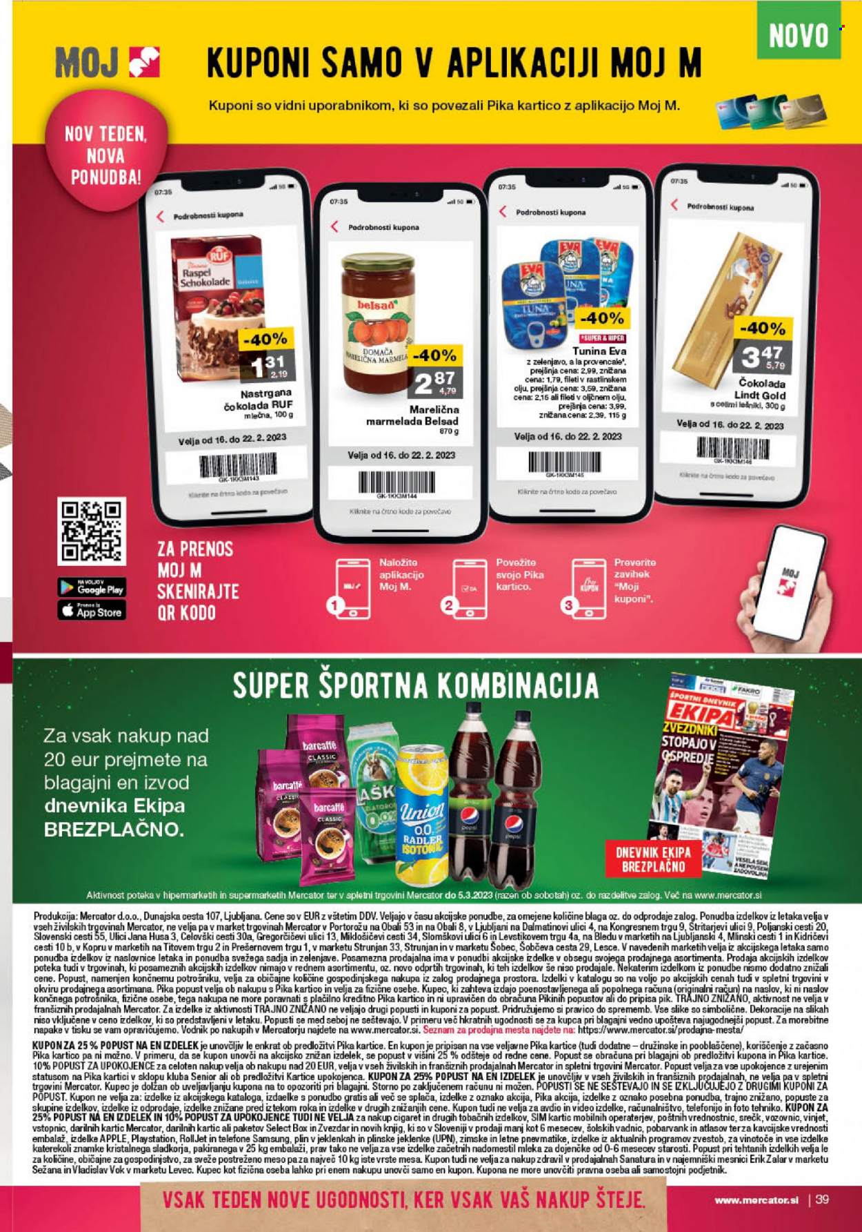 Mercator katalog - 16.2.2023 - 22.2.2023. Stran 39