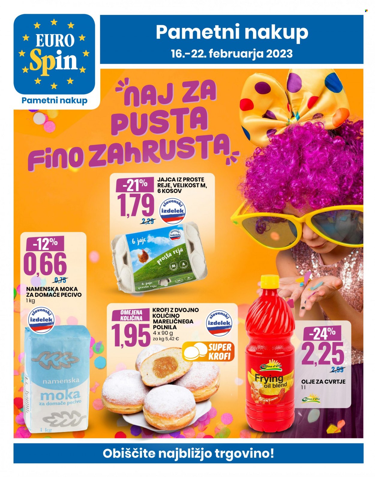 EuroSpin katalog - 16.2.2023 - 22.2.2023. Stran 1