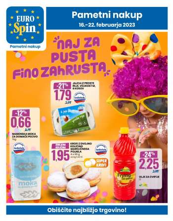 EuroSpin katalog - 16.2.2023 - 22.2.2023.