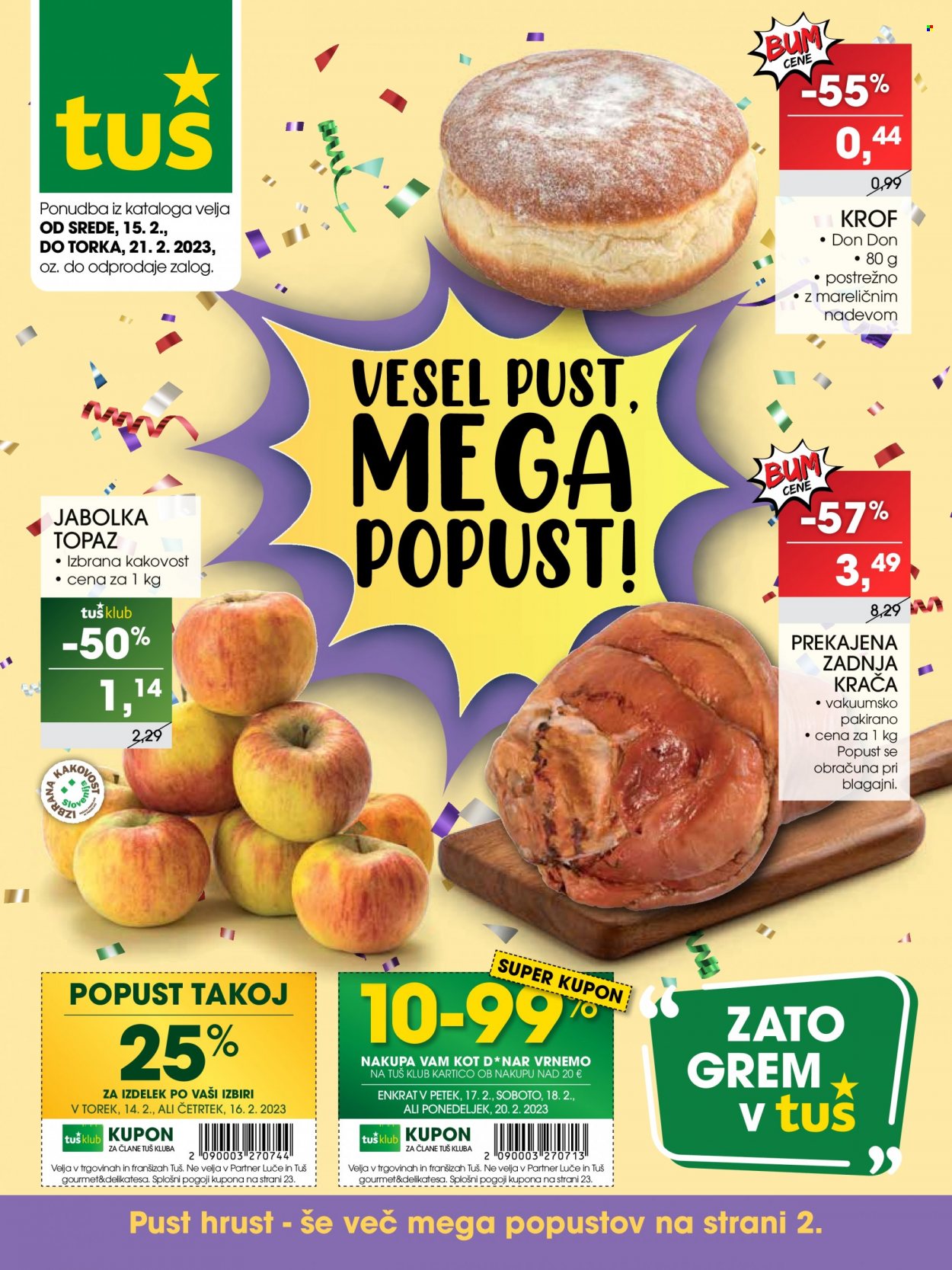 Tuš katalog - 15.2.2023 - 21.2.2023. Stran 1