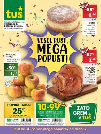 Tuš katalog - 15.2.2023 - 21.2.2023.