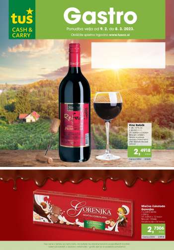 Tuš Cash & Carry katalog - 9.2.2023 - 8.3.2023.