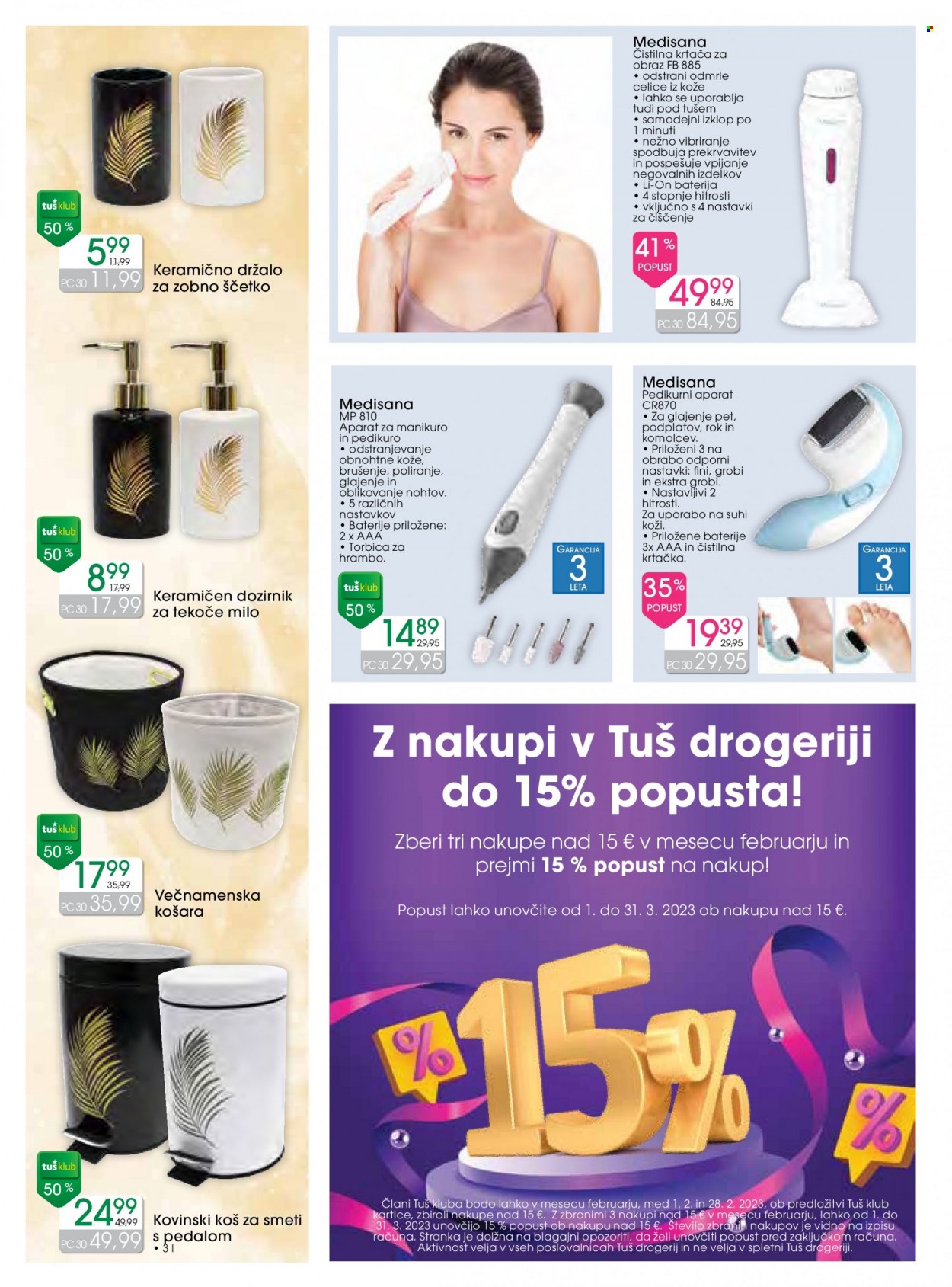 Tuš Drogeria katalog - 15.2.2023 - 25.2.2023. Stran 4