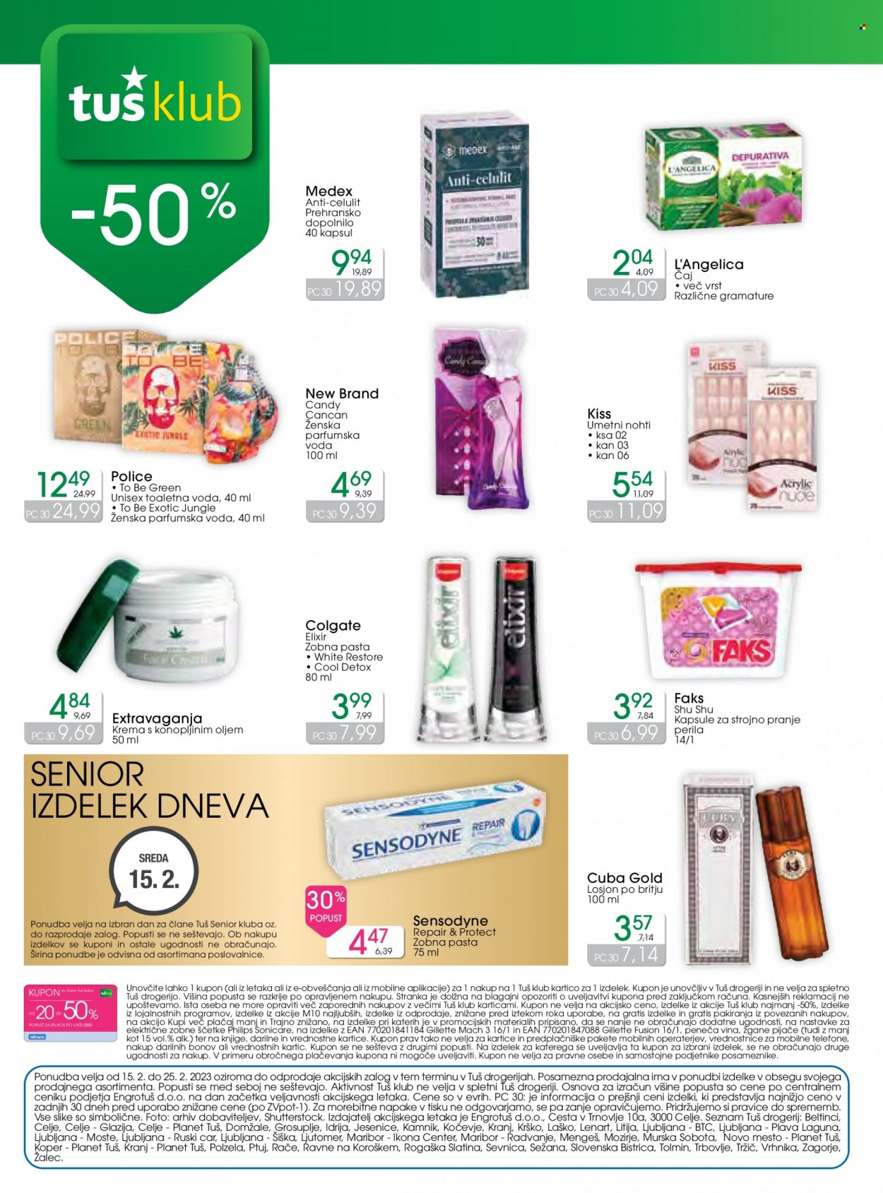 Tuš Drogeria katalog - 15.2.2023 - 25.2.2023. Stran 16