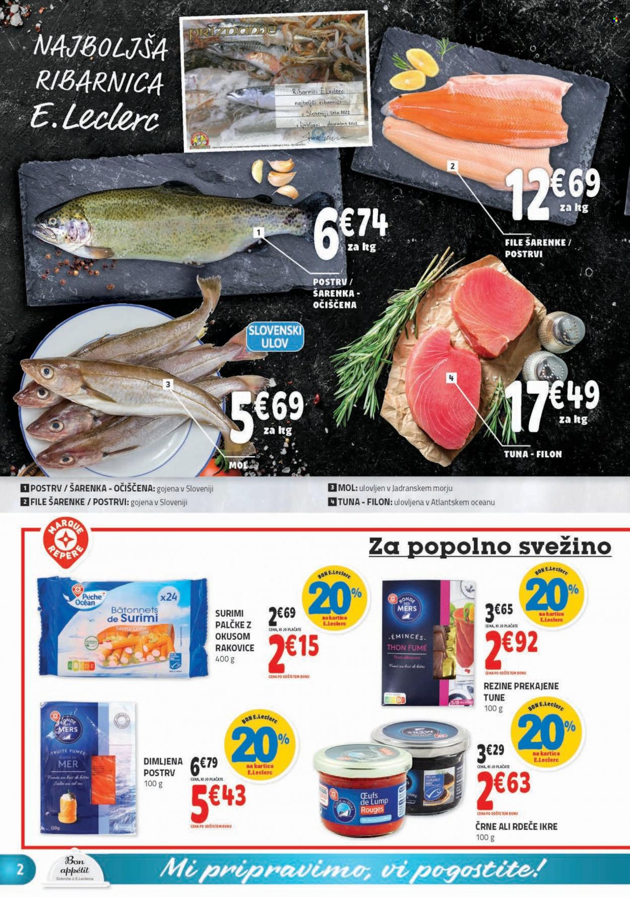 E.Leclerc katalog - 15.2.2023 - 25.2.2023. Stran 2