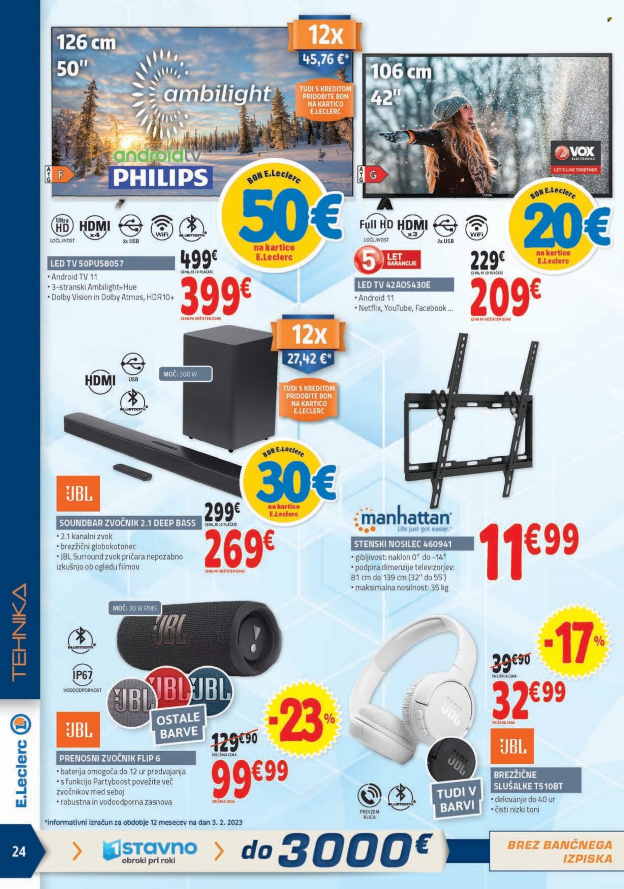 E.Leclerc katalog - 15.2.2023 - 25.2.2023. Stran 24