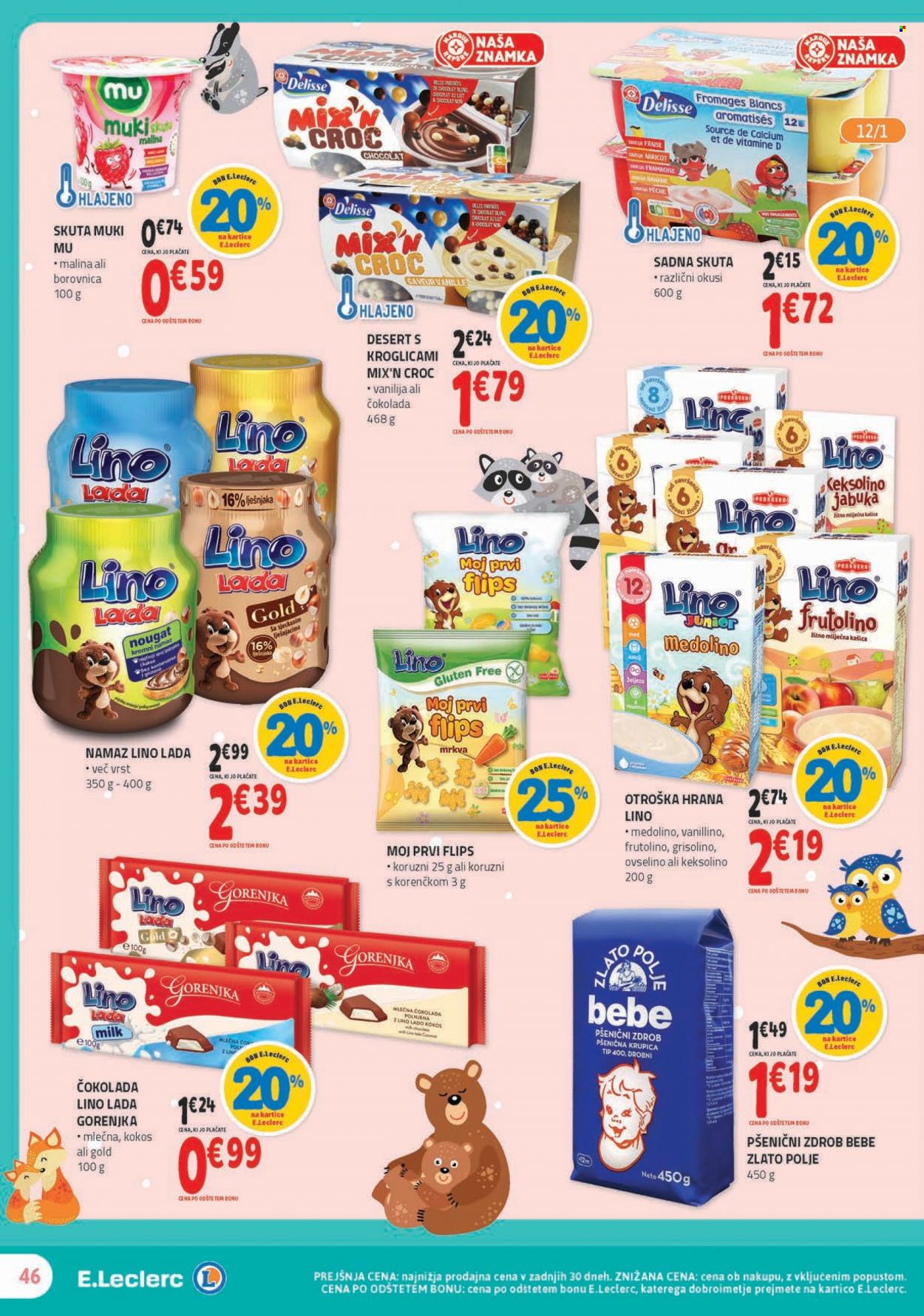 E.Leclerc katalog - 15.2.2023 - 25.2.2023. Stran 46