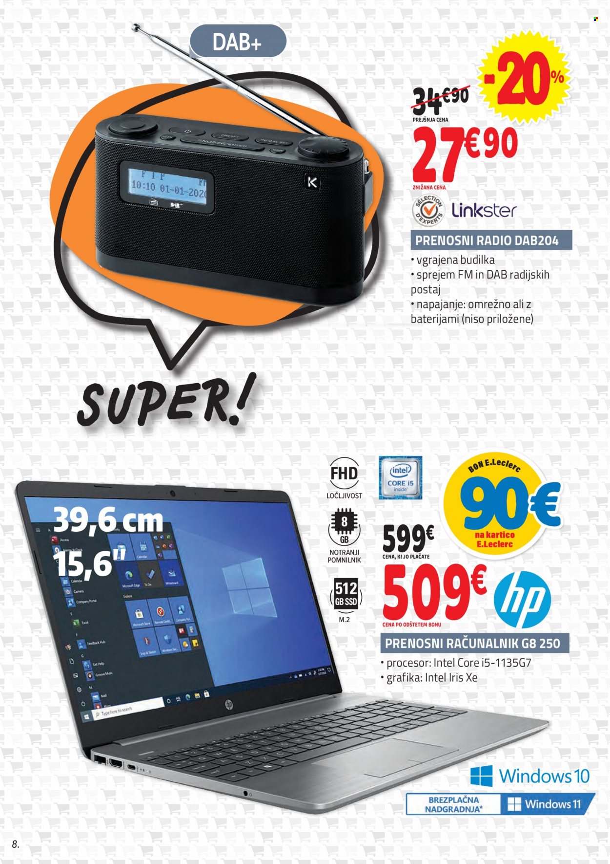 E.Leclerc katalog - 15.2.2023 - 25.2.2023. Stran 8