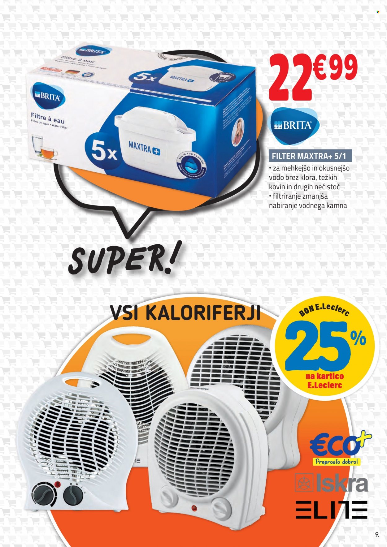 E.Leclerc katalog - 15.2.2023 - 25.2.2023. Stran 9