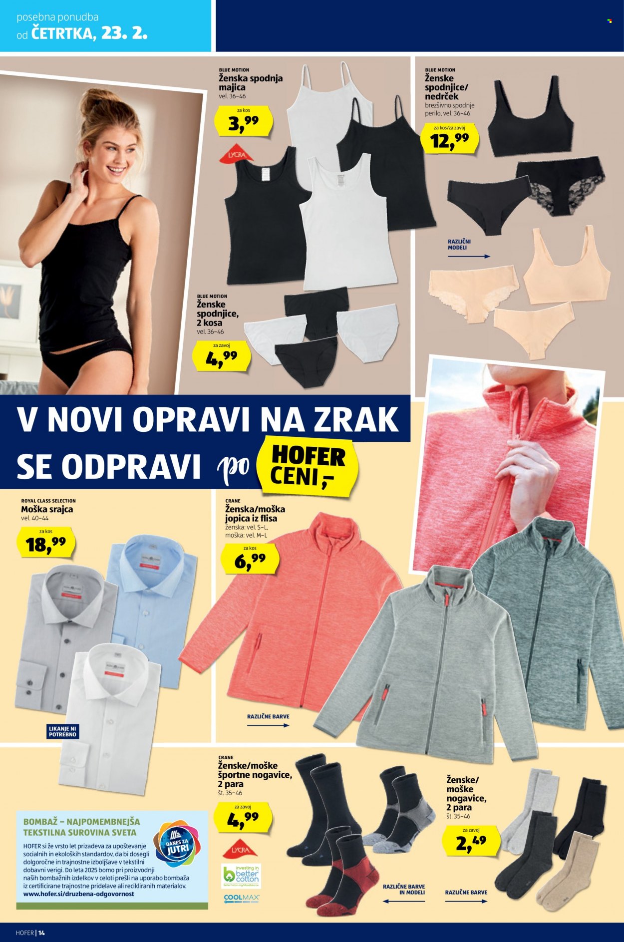 Hofer katalog - 16.2.2023 - 25.2.2023. Stran 14