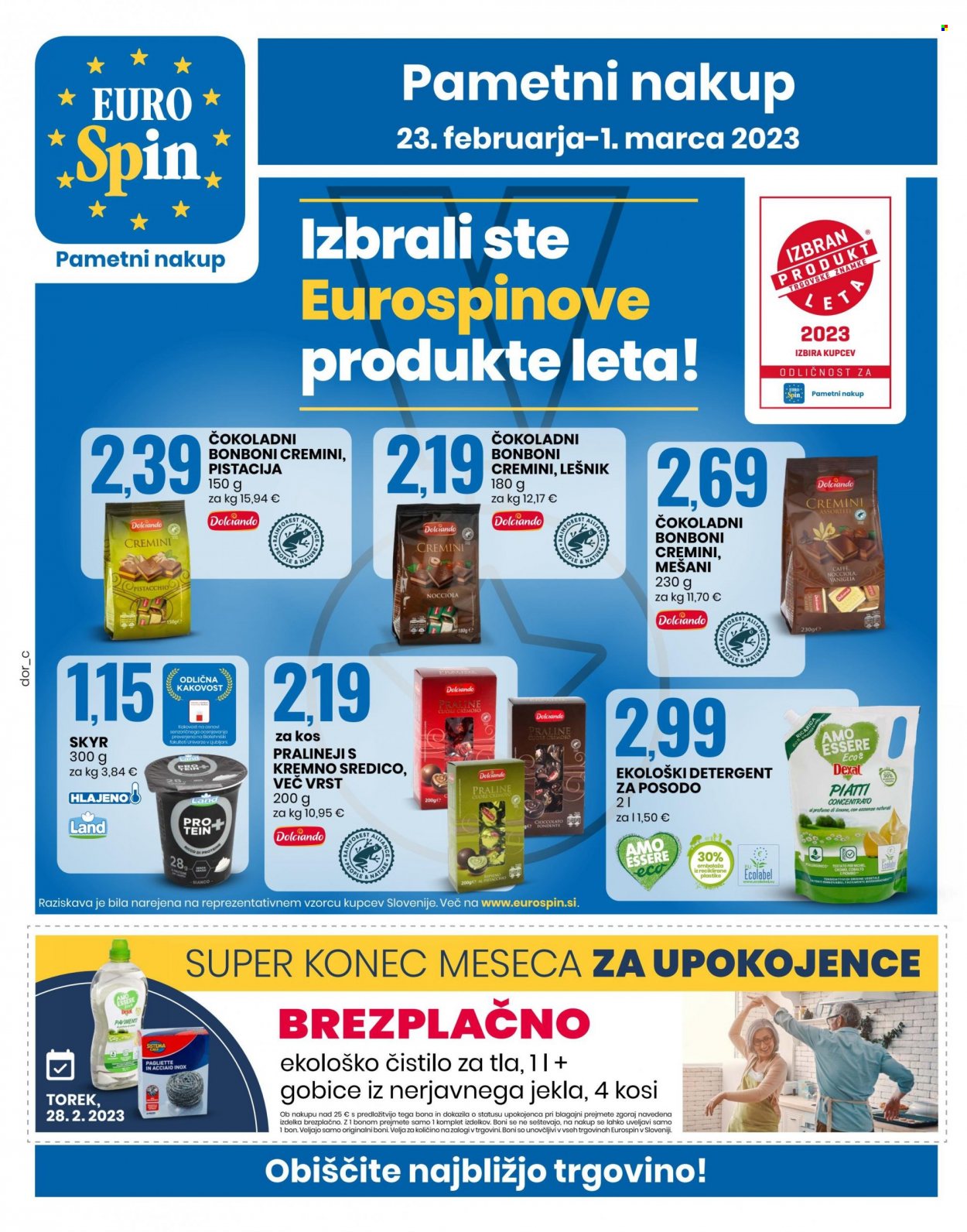 EuroSpin katalog - 23.2.2023 - 1.3.2023. Stran 1