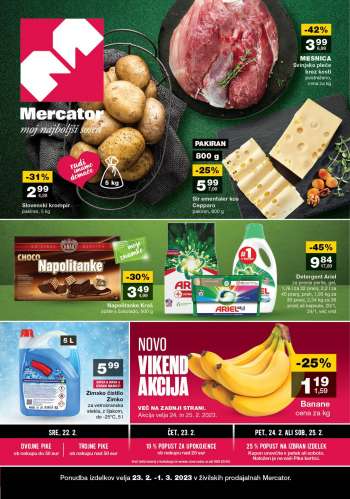 Mercator katalog - 23.2.2023 - 1.3.2023.
