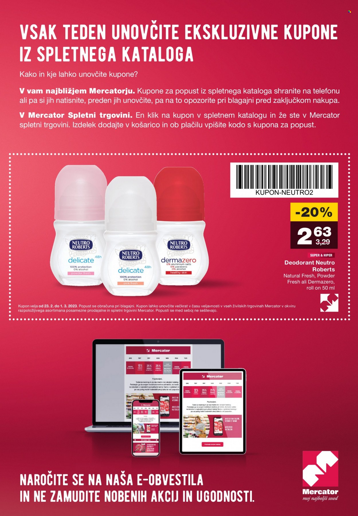 Mercator katalog - 23.2.2023 - 1.3.2023. Stran 33