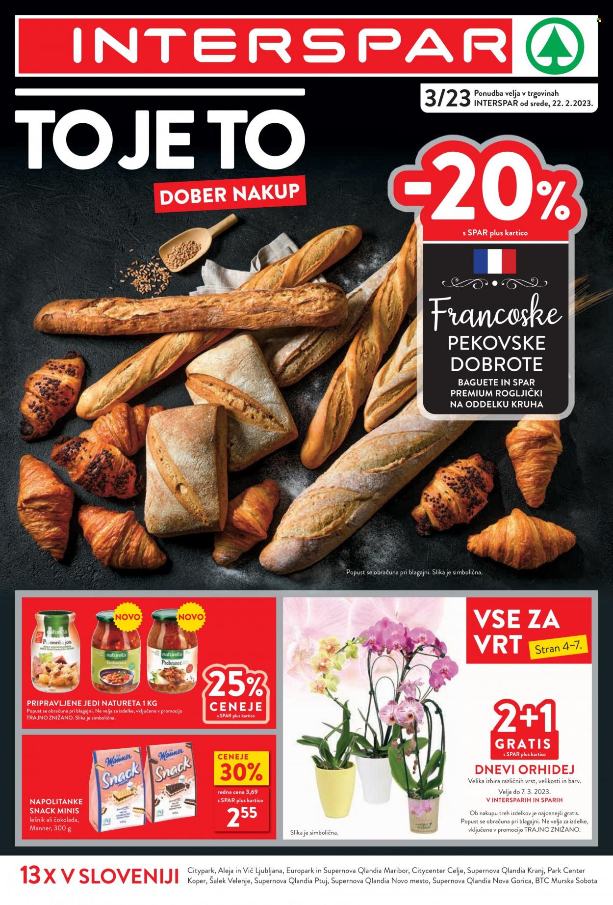 INTERSPAR katalog - 22.2.2023 - 7.3.2023. Stran 1