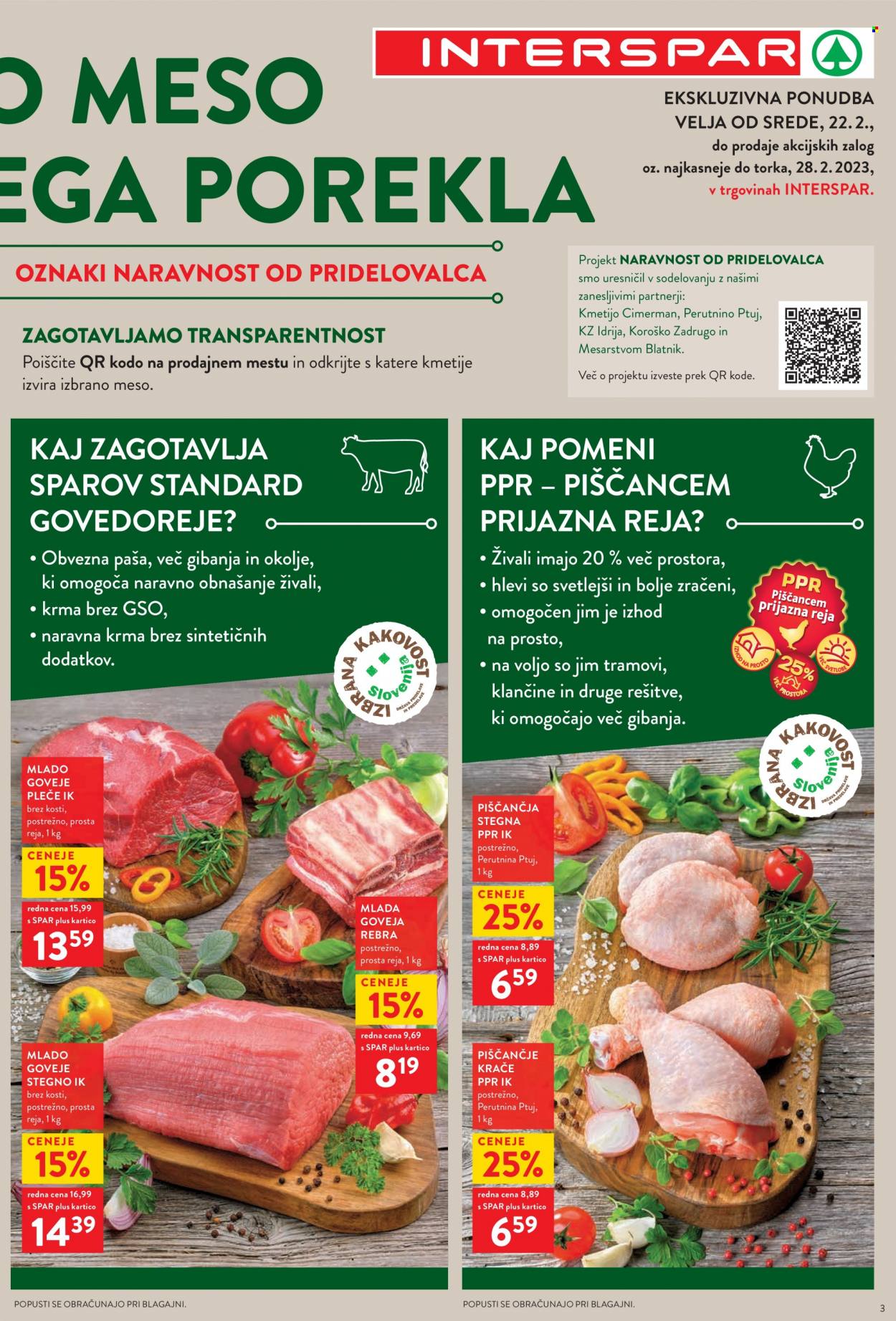 INTERSPAR katalog - 22.2.2023 - 7.3.2023. Stran 3