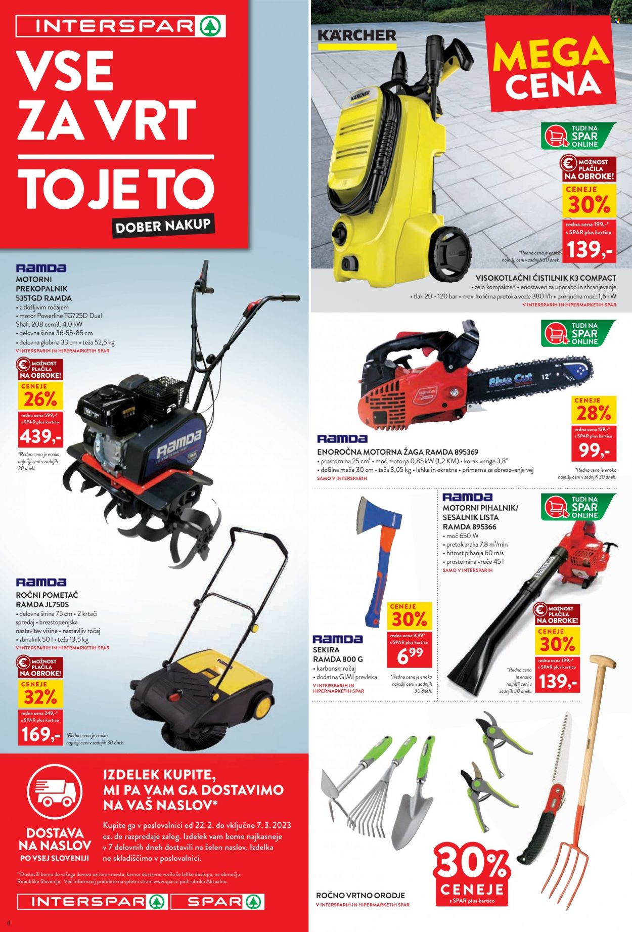 INTERSPAR katalog - 22.2.2023 - 7.3.2023. Stran 4
