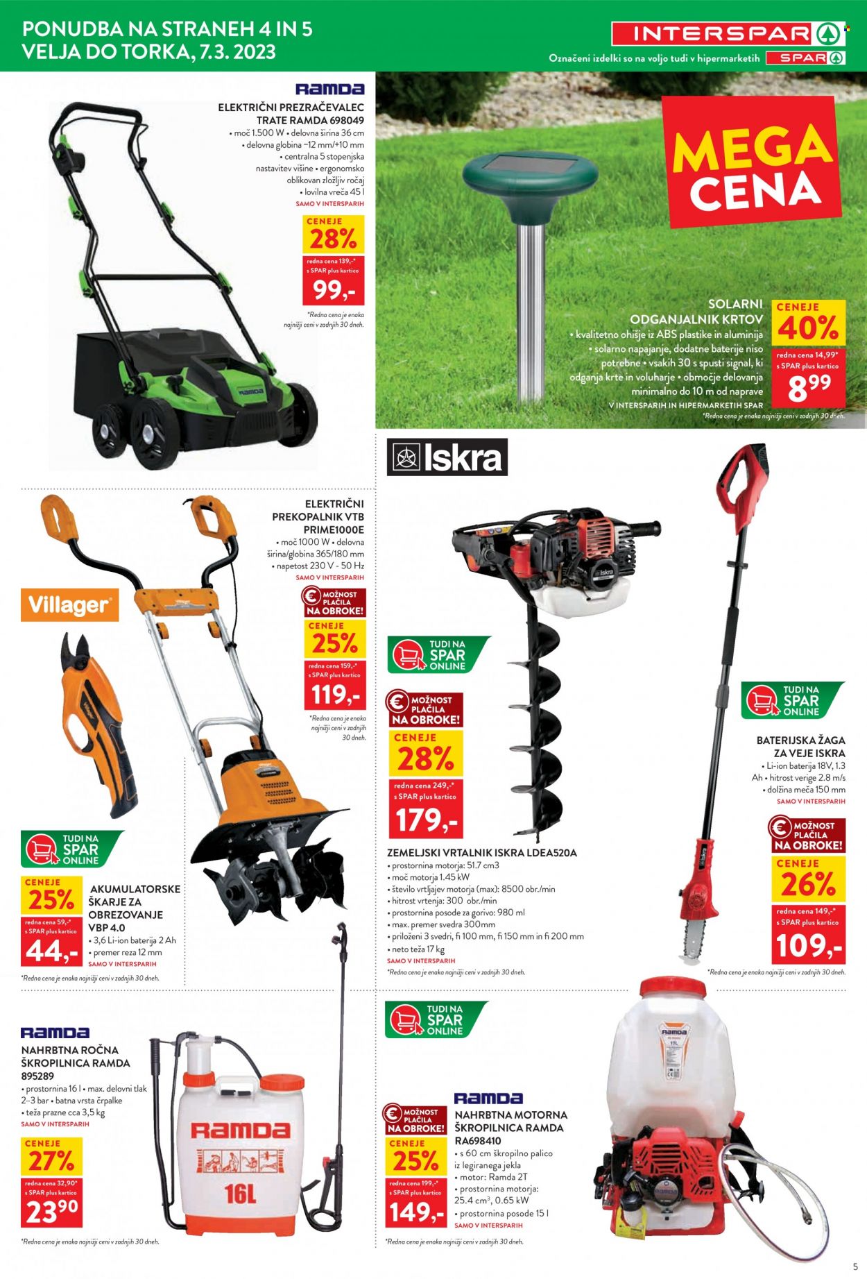 INTERSPAR katalog - 22.2.2023 - 7.3.2023. Stran 5