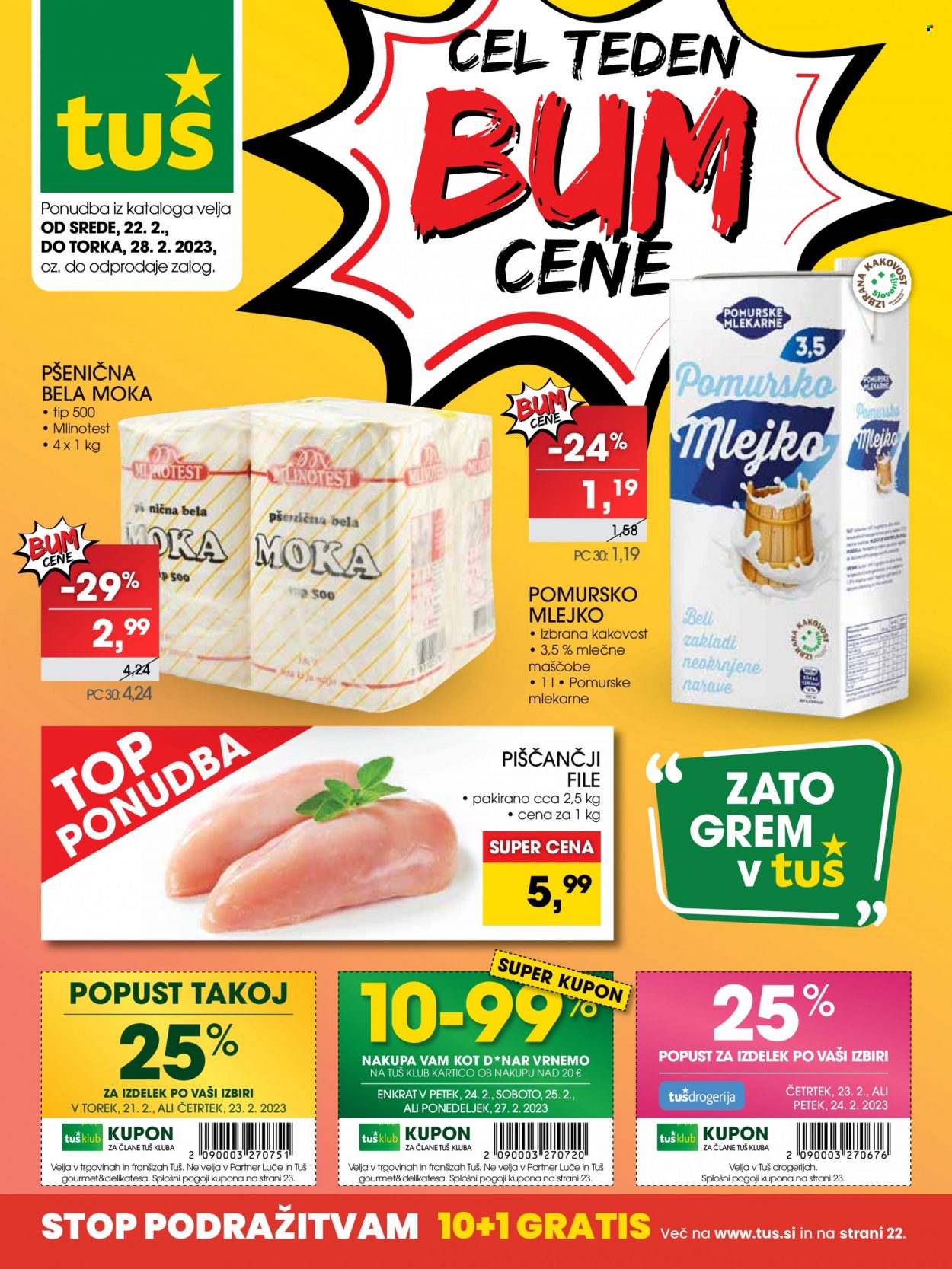 Tuš katalog - 22.2.2023 - 28.2.2023. Stran 1