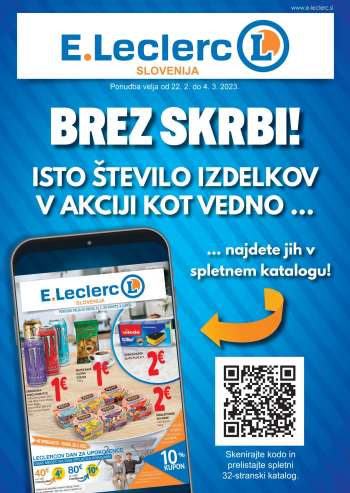 E.Leclerc katalog - 22.2.2023 - 4.3.2023.