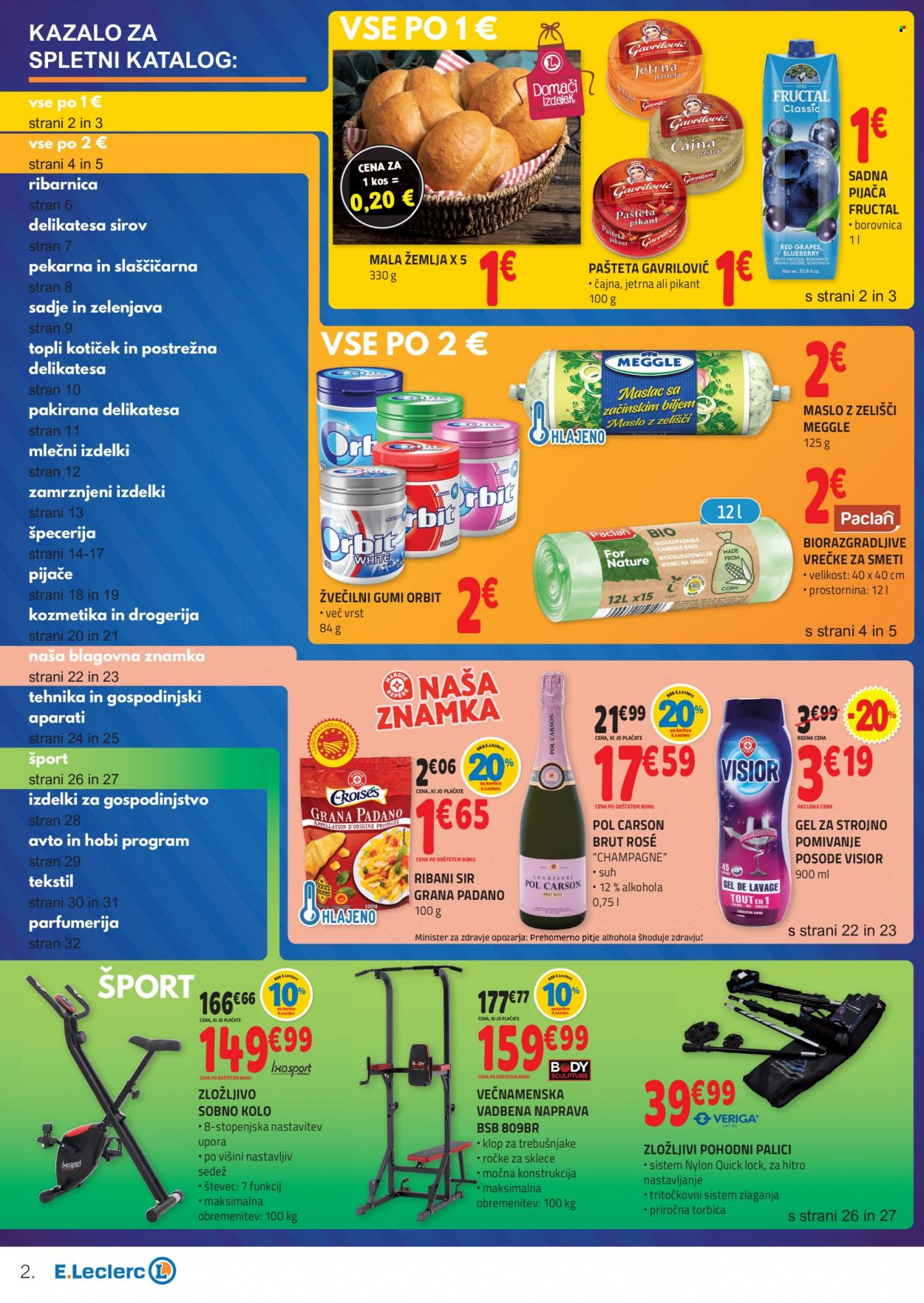 E.Leclerc katalog - 22.2.2023 - 4.3.2023. Stran 2