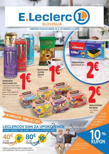 E.Leclerc katalog - 22.2.2023 - 4.3.2023.